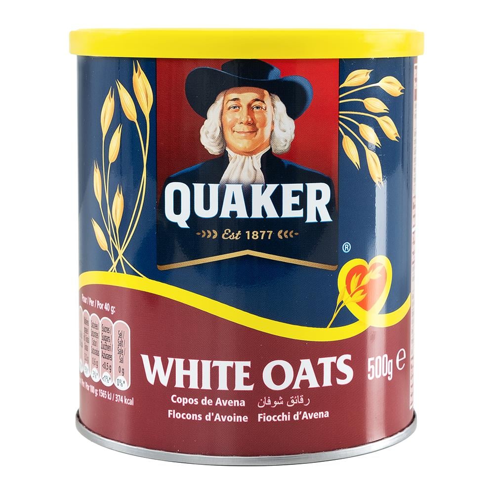 Quaker White Oats Beyaz Yulaf Ezmesi 500g x 2 Adet