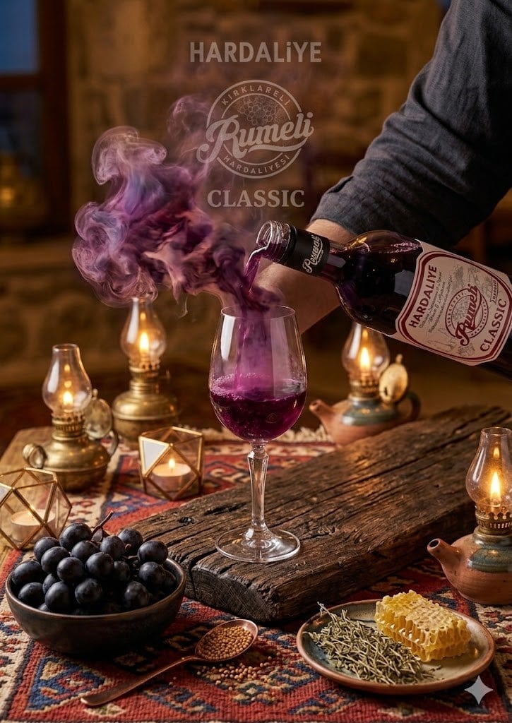 Rumeli Hardaliye Classic Klasik Üzüm İçeceği (Alkolsüz)  750 ml