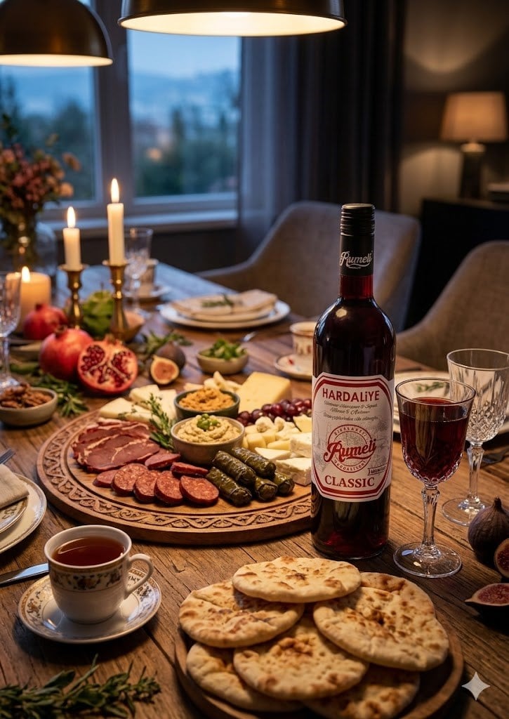 Rumeli Hardaliye Classic Klasik Üzüm İçeceği (Alkolsüz)  750 ml