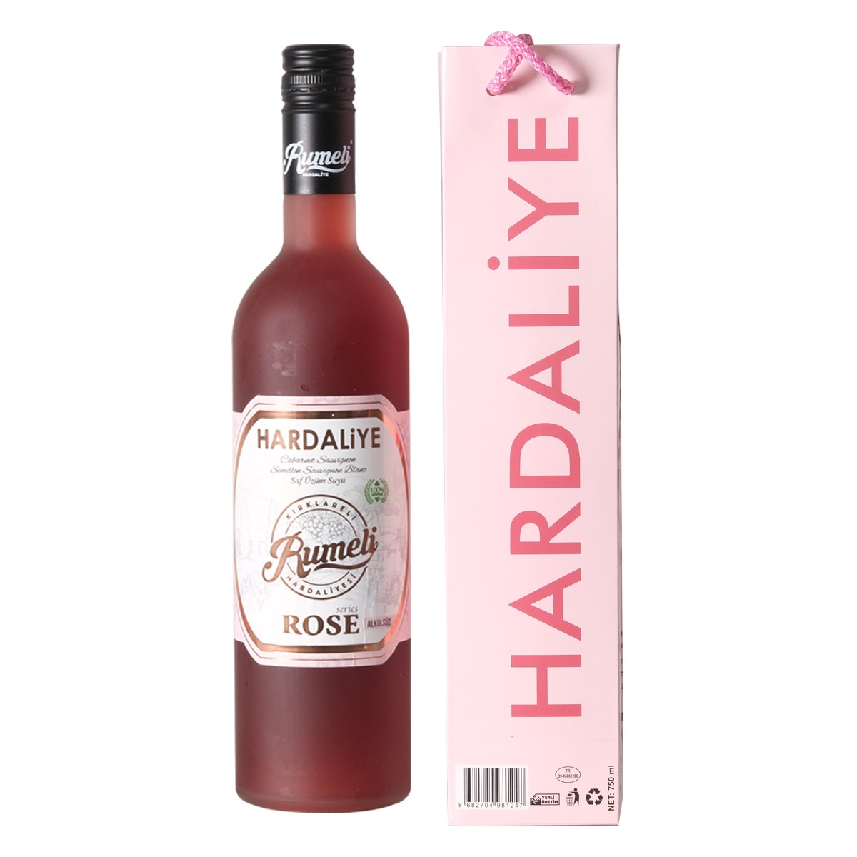 Rumeli Kırklareli Hardaliyesi Rose Seri (Alkolsüz) 750 ml