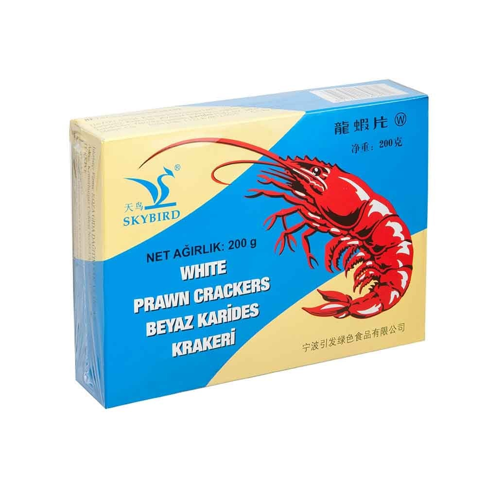 SKYBIRD Kızartmalık Beyaz Karides Krakeri 200 g