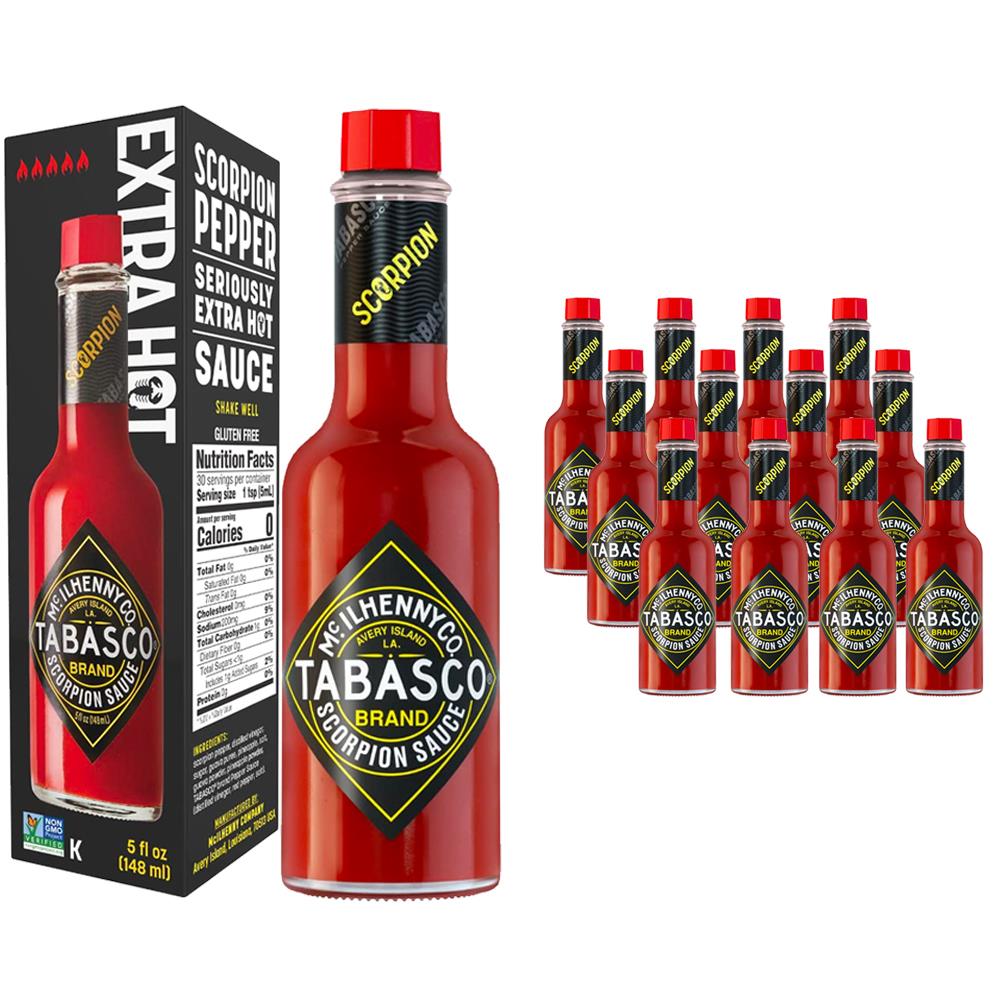 Tabasco Scorpion Acı Sos 60 ml x 12 Adet