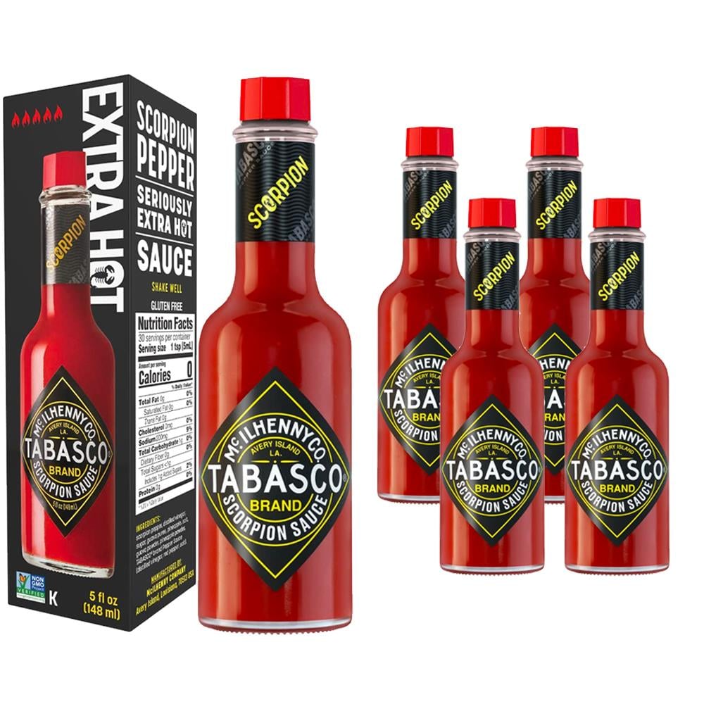 Tabasco Scorpion Acı Sos 60 ml x 4 Adet