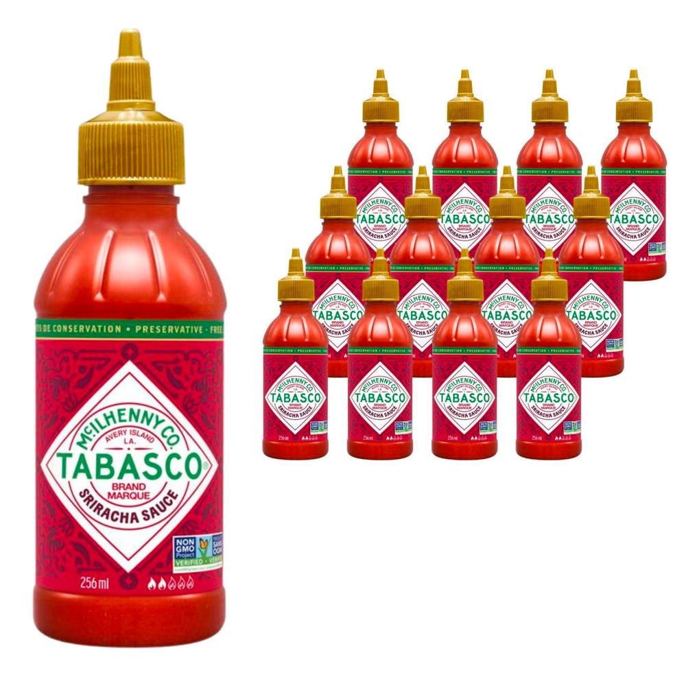 Tabasco Sriracha Acı Biber Sosu 256 ml x 12 Adet