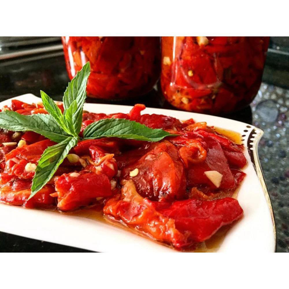 Tat Közlenmiş Biber 2500gr Cam Kavanoz