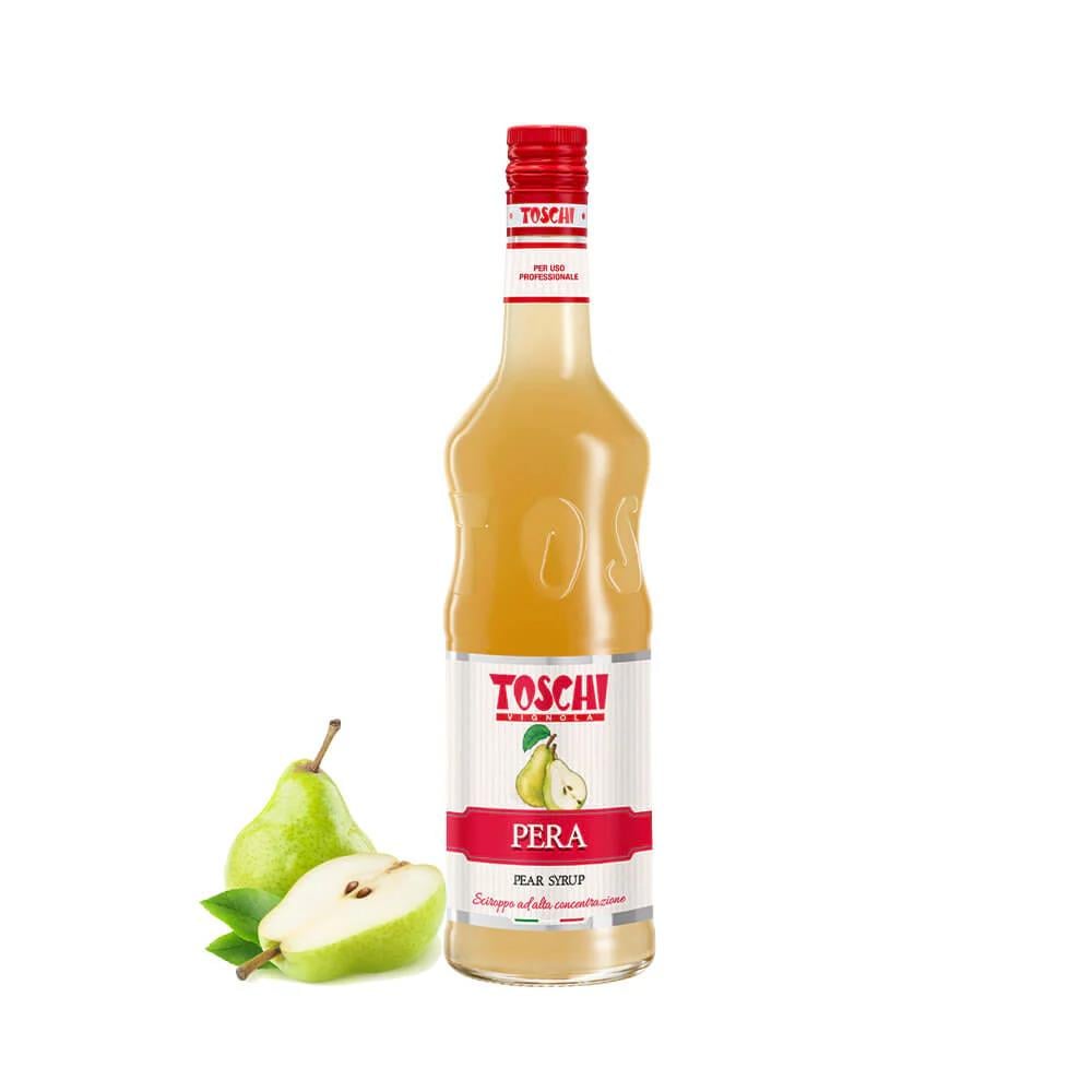 TOSCHI Armut Şurubu | Yüksek Konsantre | Katkısız ve Glutensiz | İtalya Ürünü | 1000 ml