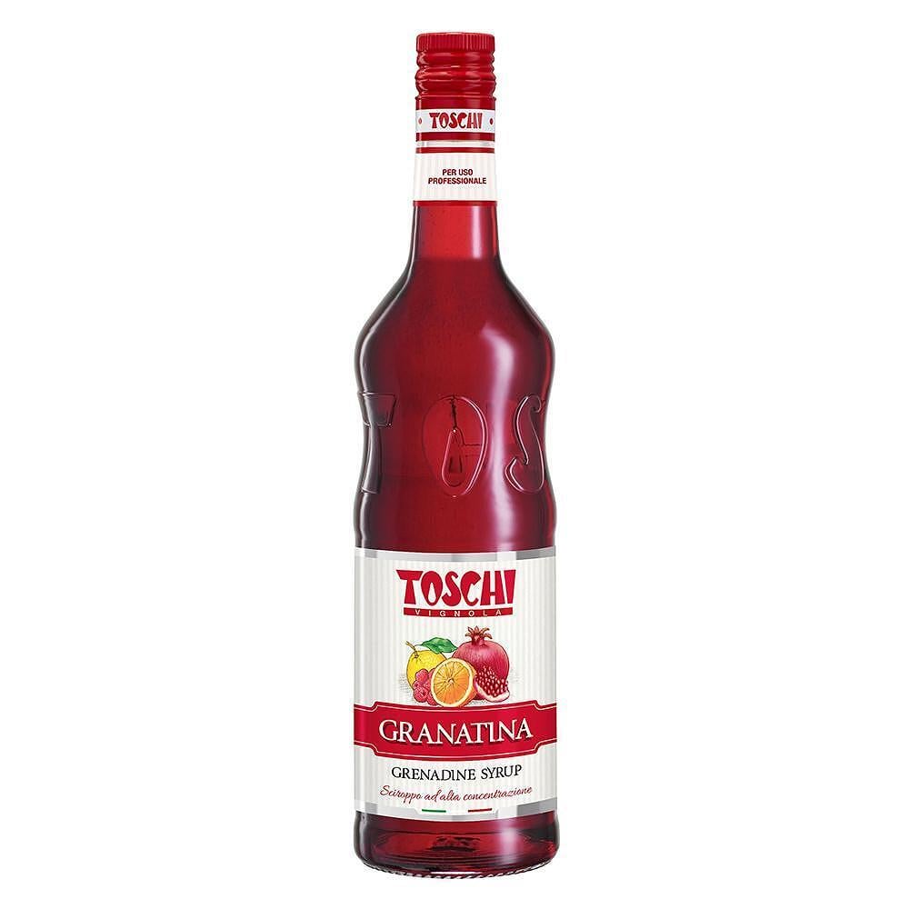 TOSCHI Nar Şurubu | Yüksek Konsantre | Katkısız ve Glutensiz | İtalya Ürünü | 1000 ml