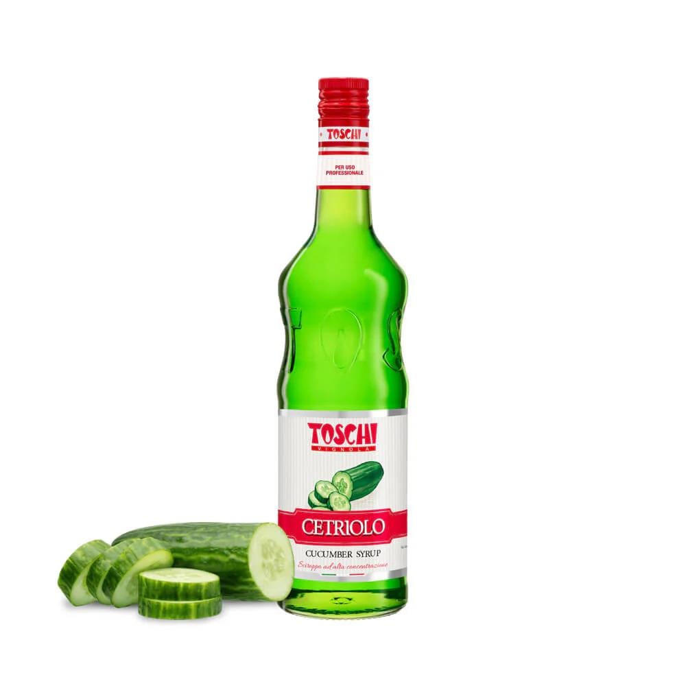 TOSCHI Salatalık Şurubu | Yüksek Konsantre | Katkısız ve Glutensiz | İtalya Ürünü | 1000 ml