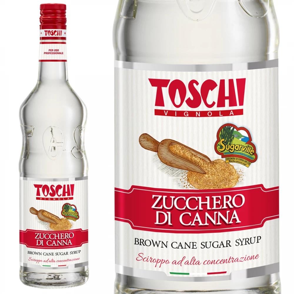 TOSCHI Şeker Kamışı Şurubu | Yüksek Konsantre | Katkısız ve Glutensiz | İtalya Ürünü | 1000 ml