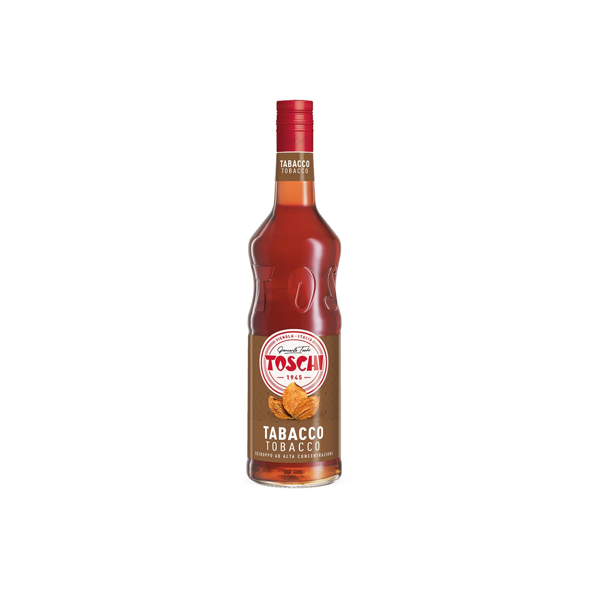 TOSCHI Tobacco (Tütün) Şurubu | Yüksek Konsantre | Katkısız ve Glutensiz | İtalya Ürünü | 1000 ml