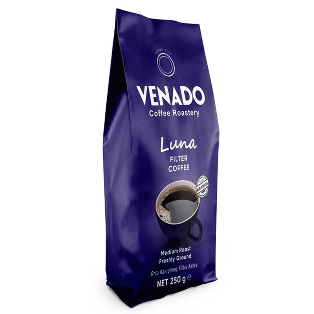 Venado Orta Kavrulmuş Öğütülmüş Luna Filtre Kahve 250g