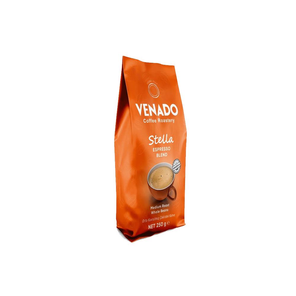 Venado Stella Medium Orta Kavrulmuş Espresso Çekirdek Kahve 250g x 12 Adet