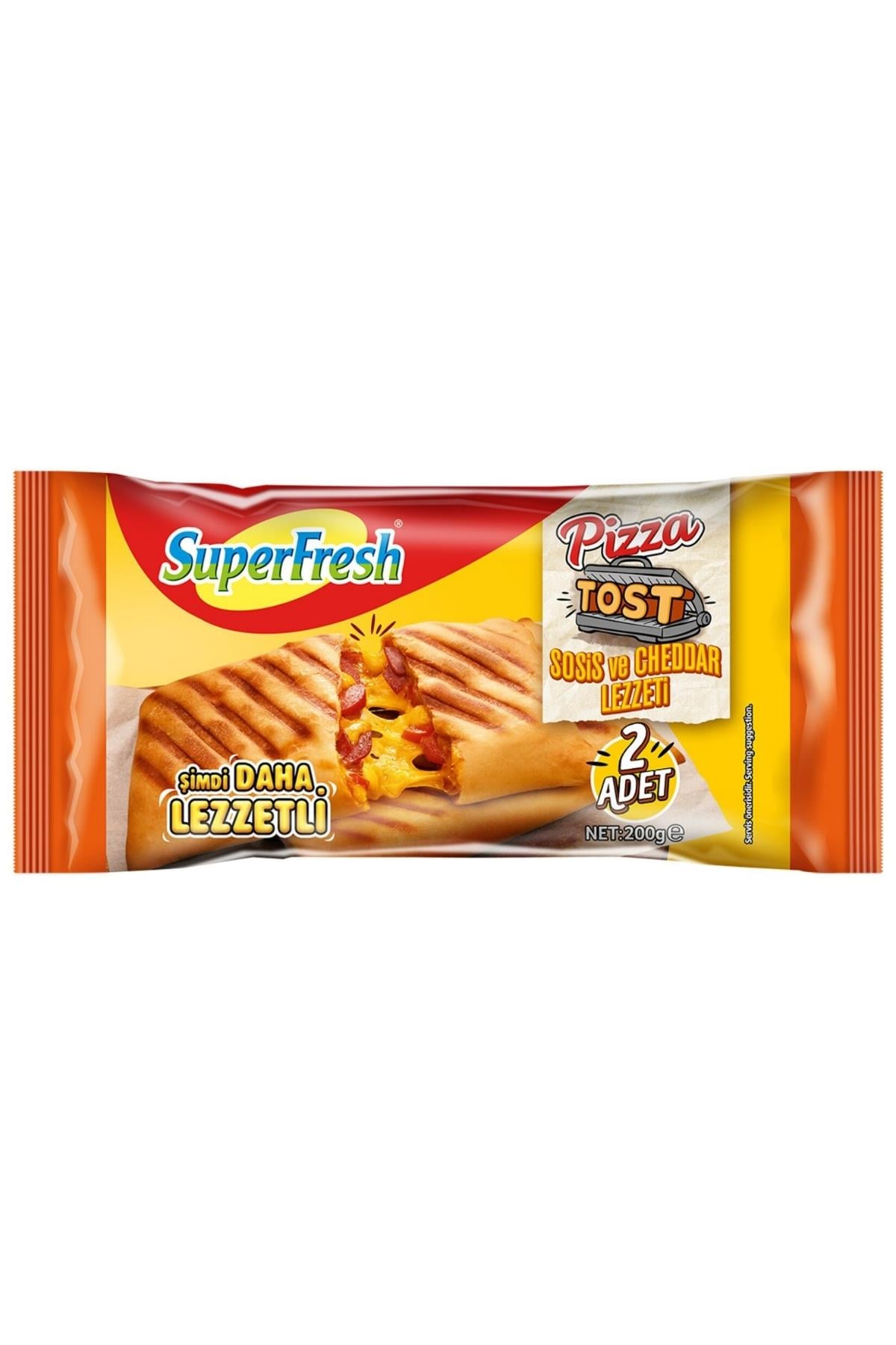 Superfresh Pizza Tost Cheddarlı 200 GR