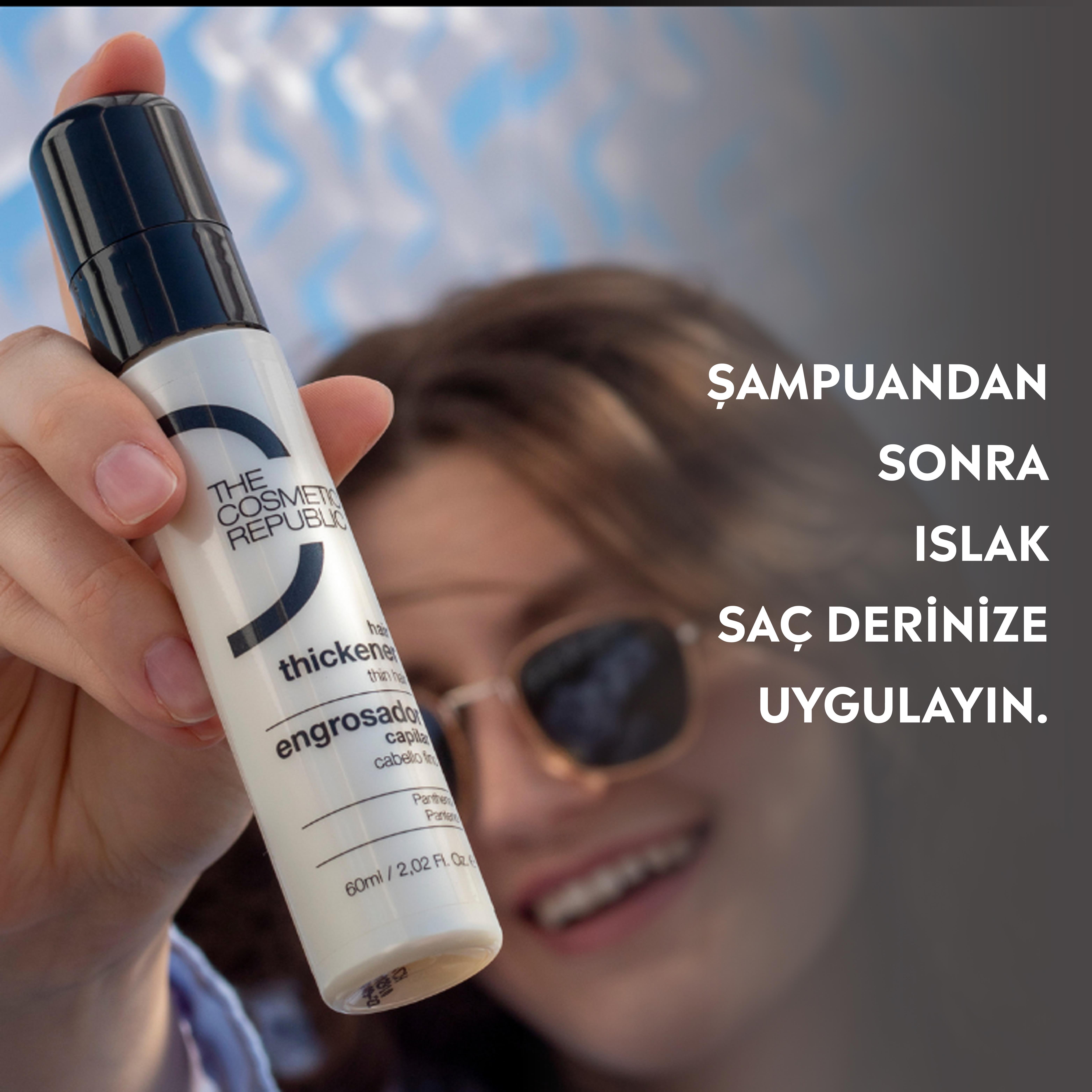 İnce Telli Saçlar İçin Hacim Veren Dolgunlaştırıcı Sprey (Saç Kalınlaştırıcı Sprey)