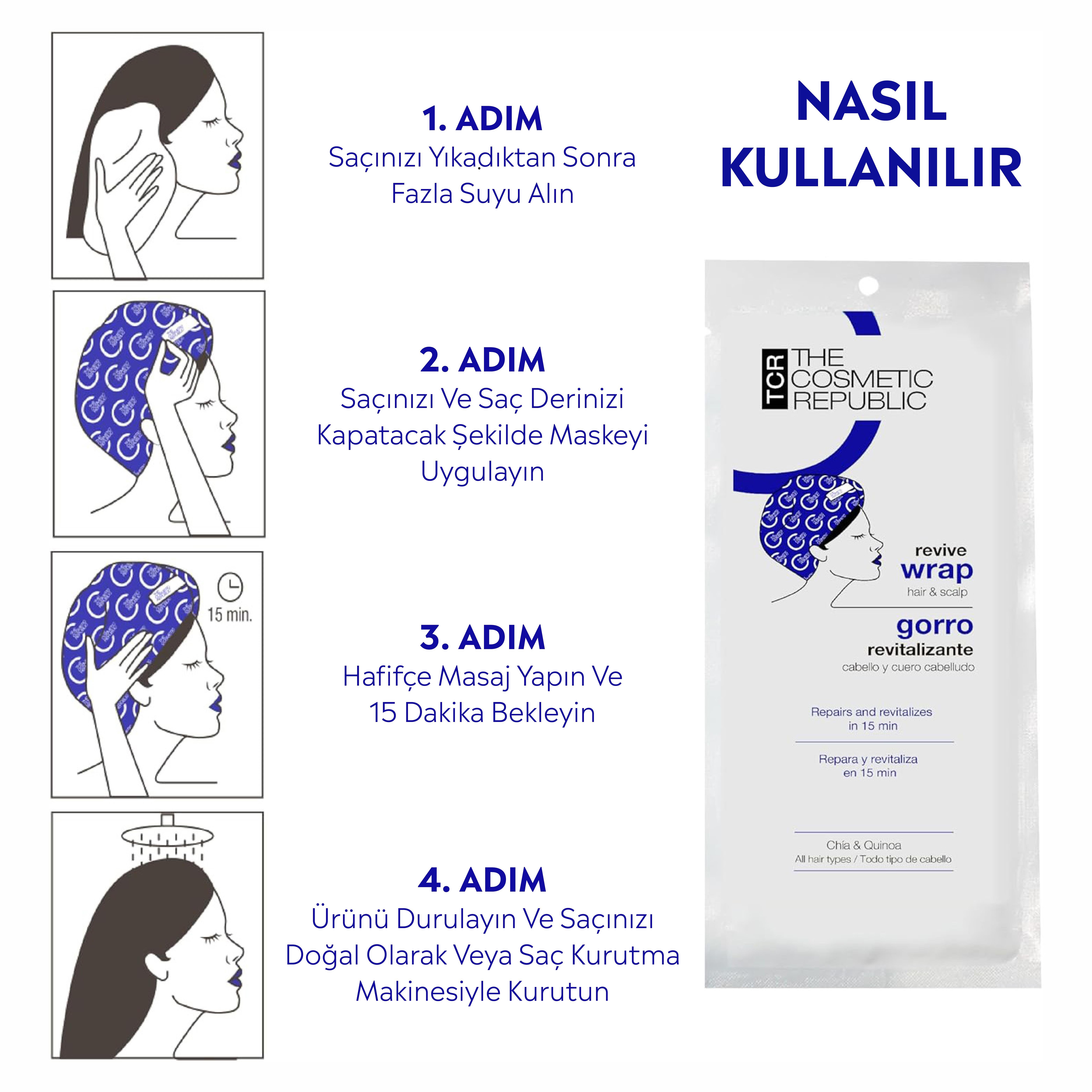 The Cosmetic Republic Canlandırıcı Onarıcı Saç Bakım Maskesi