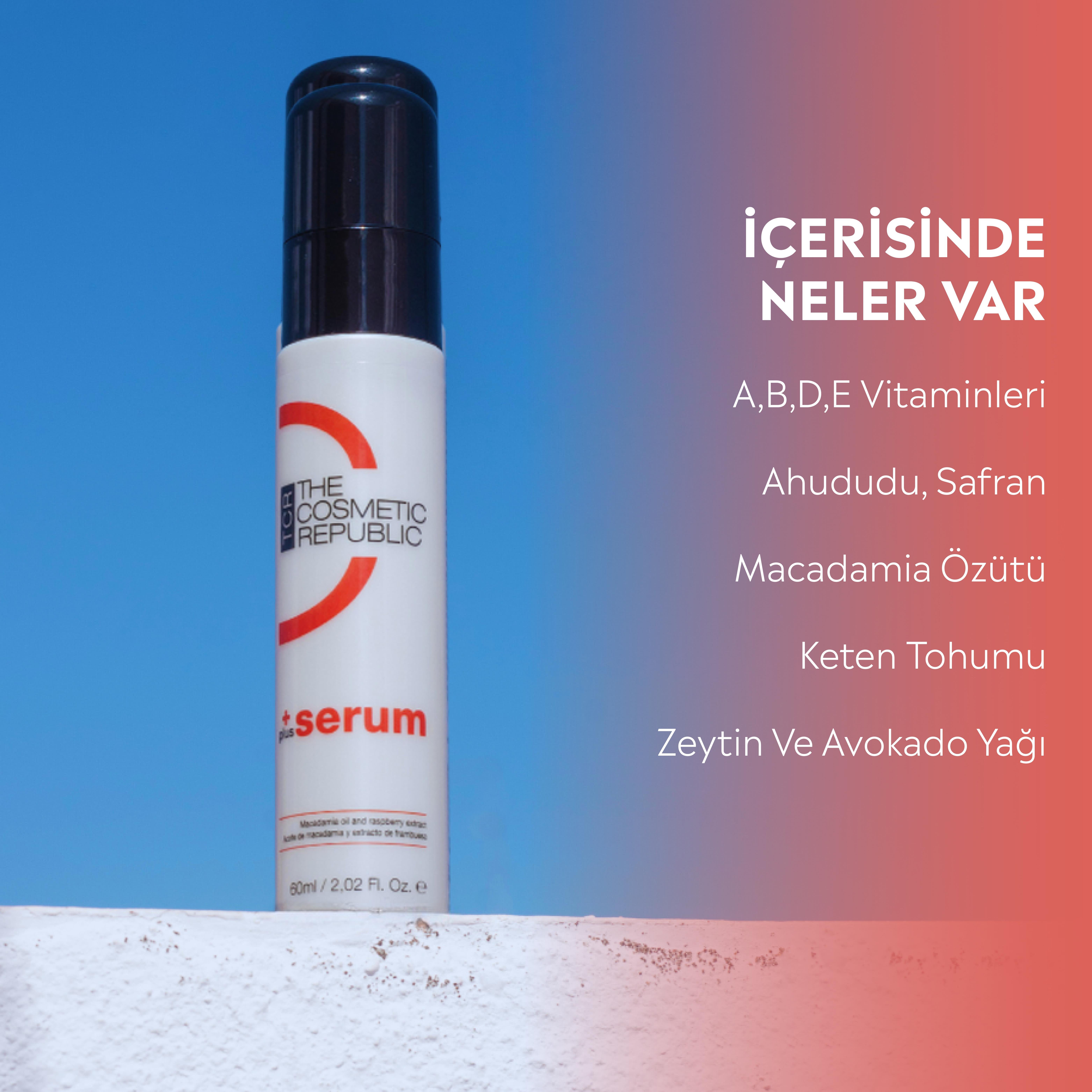 The Cosmetic Republic Plus Çift Etkili Onarıcı Saç Bakım Serumu Yenileyici Önleyici Koruyucu Serum