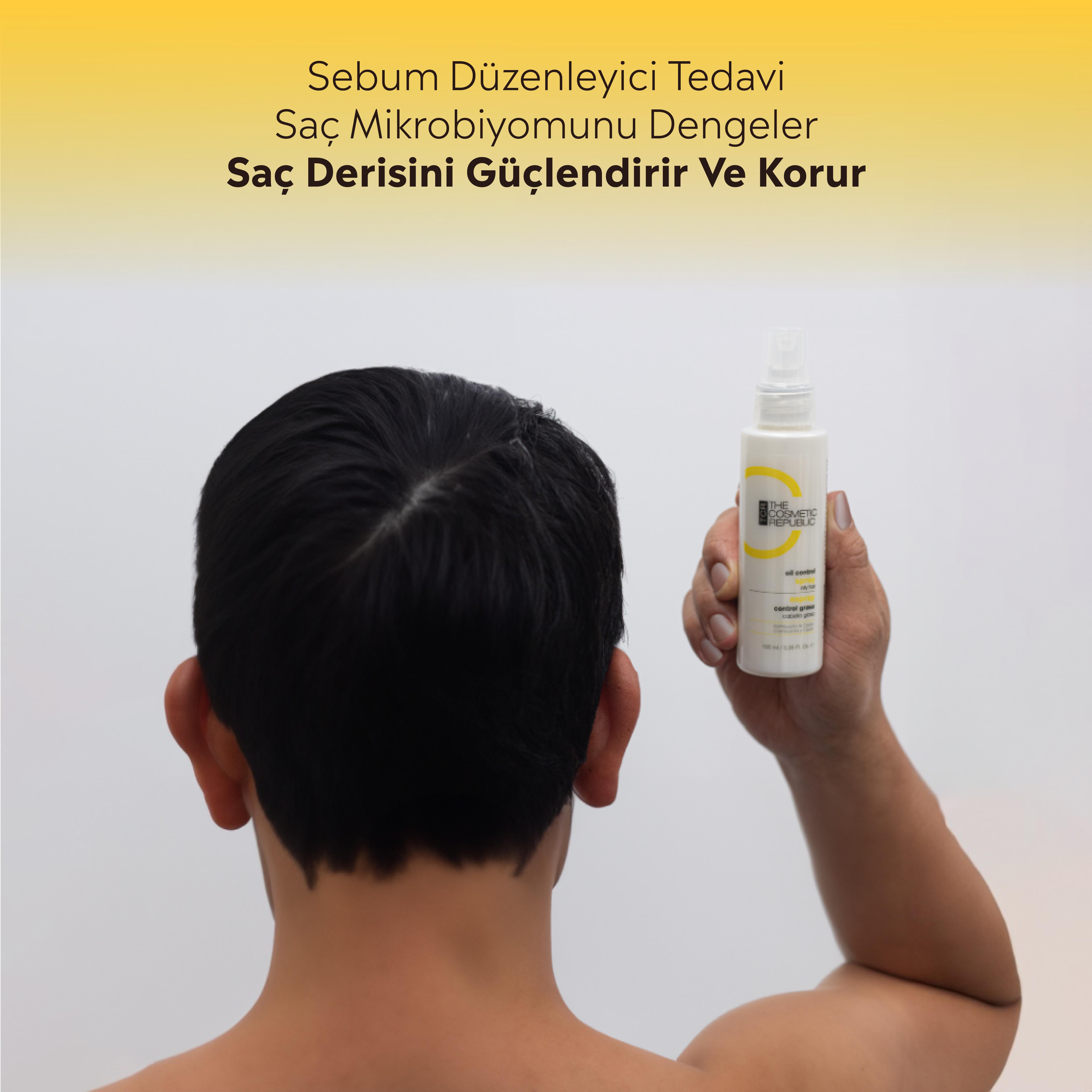 Yağlı Saçlar İçin Yağ Dengeleyici Sprey