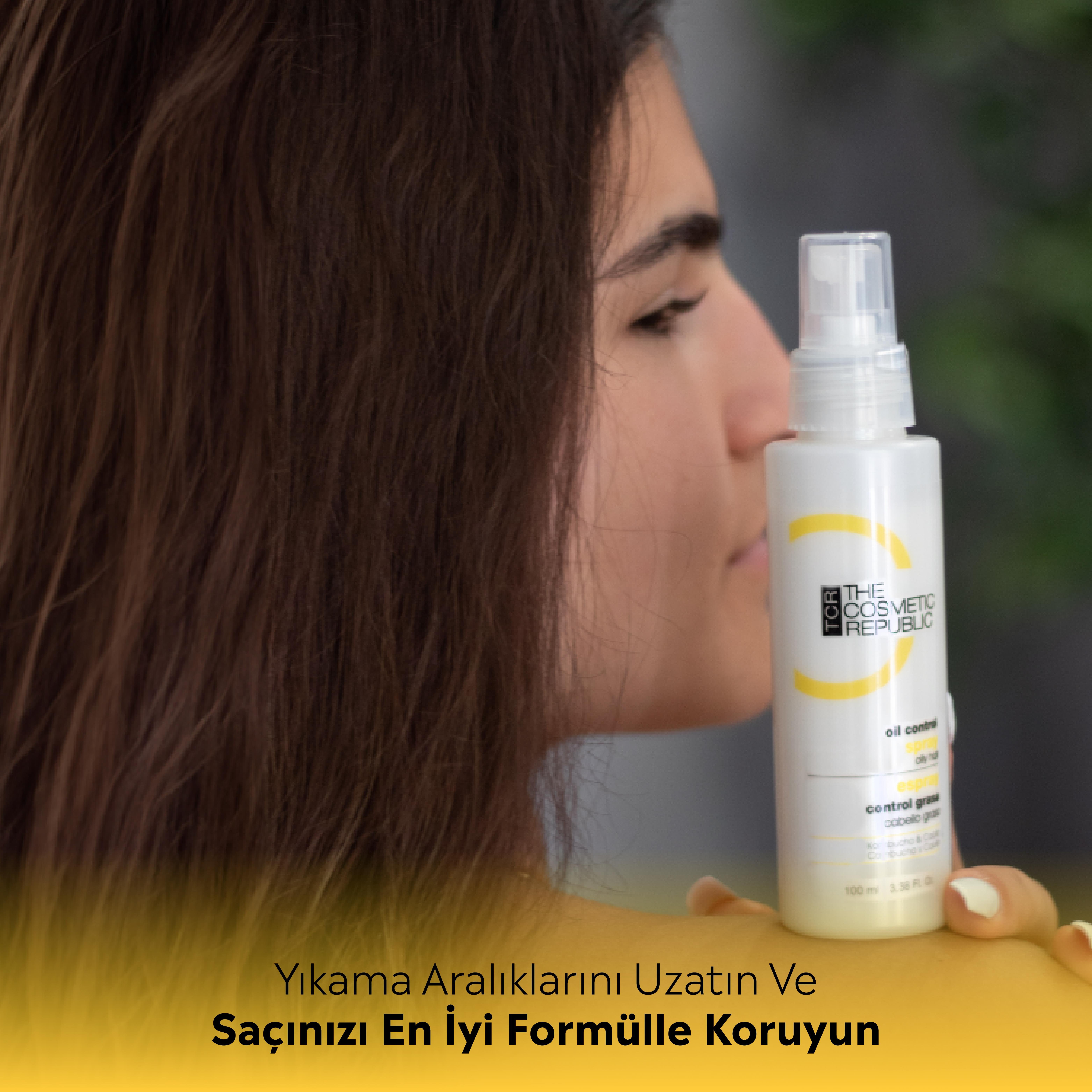 Yağlı Saçlar İçin Yağ Dengeleyici Sprey