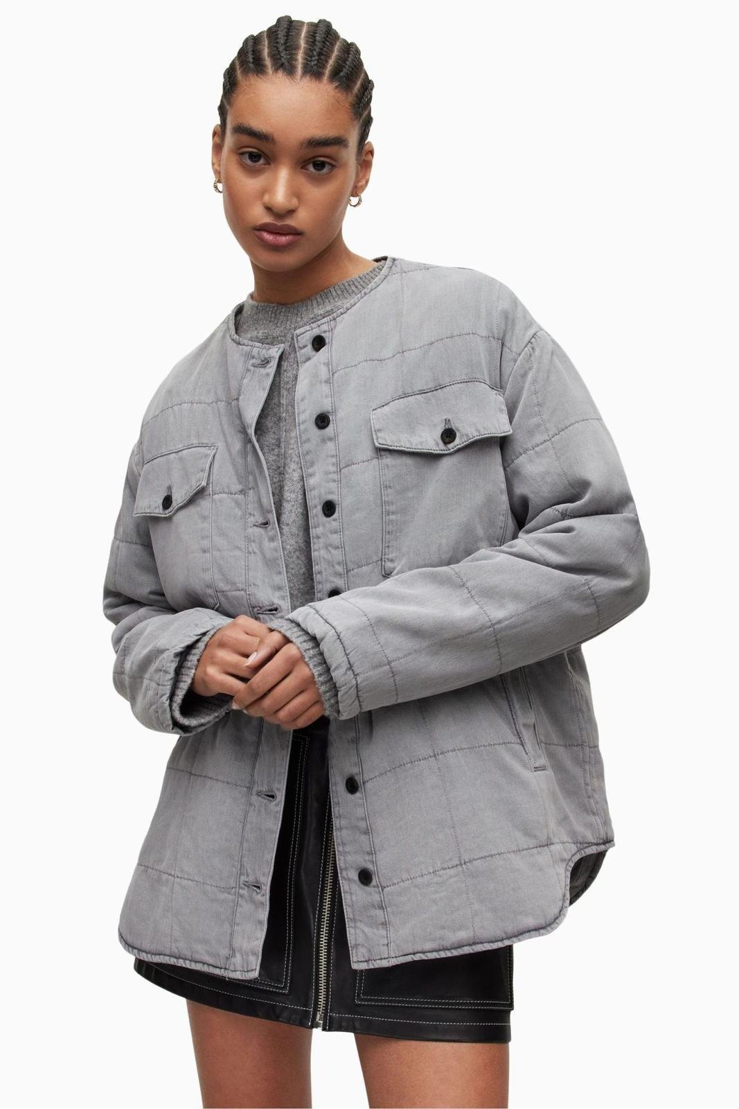 ALL Gri Kapıtone çeket