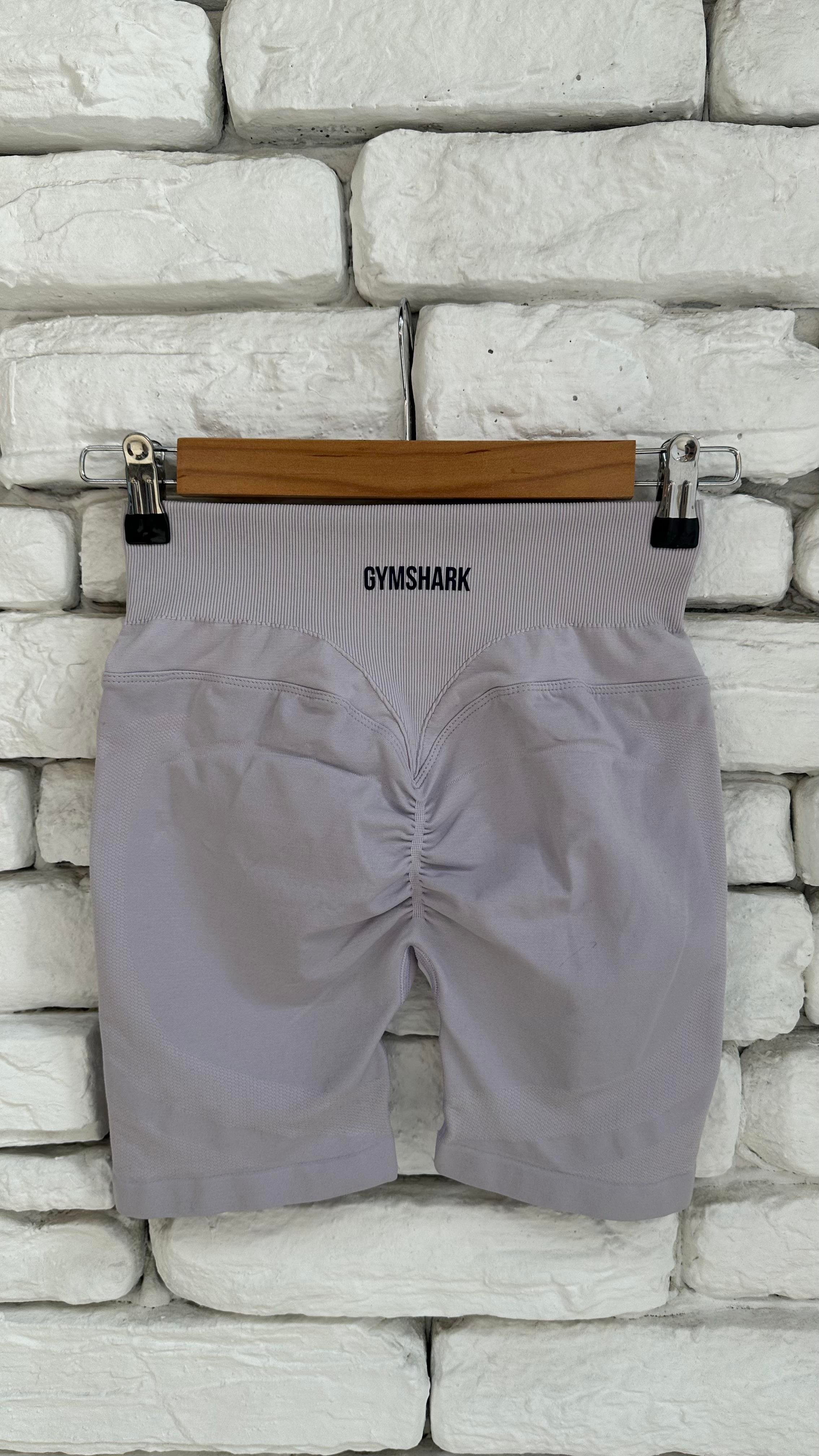 Orjinal Marka Baskılı Şekillendirici Lila Biker Tayt