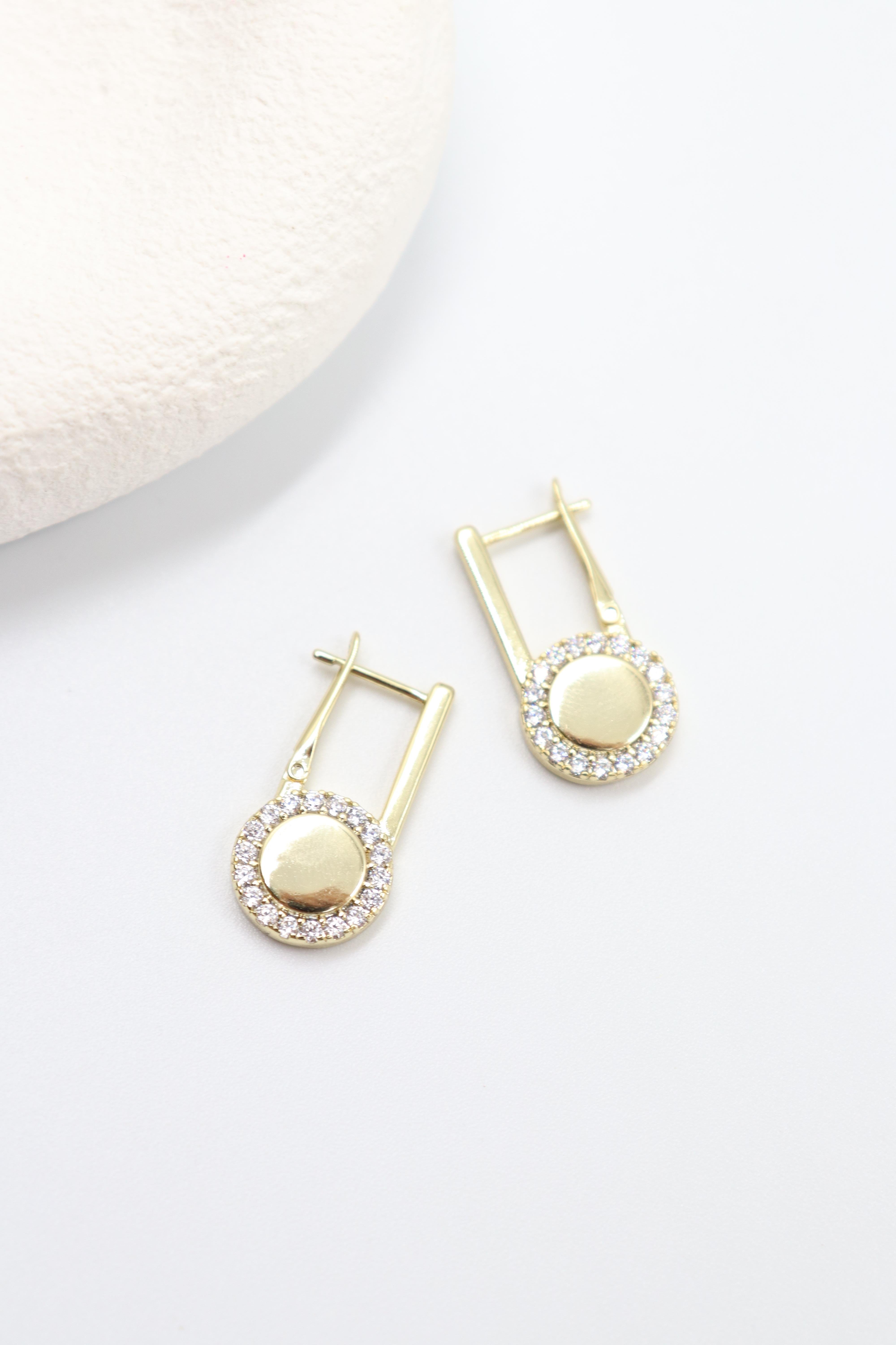 Artemisia Gold Küpe (14k)