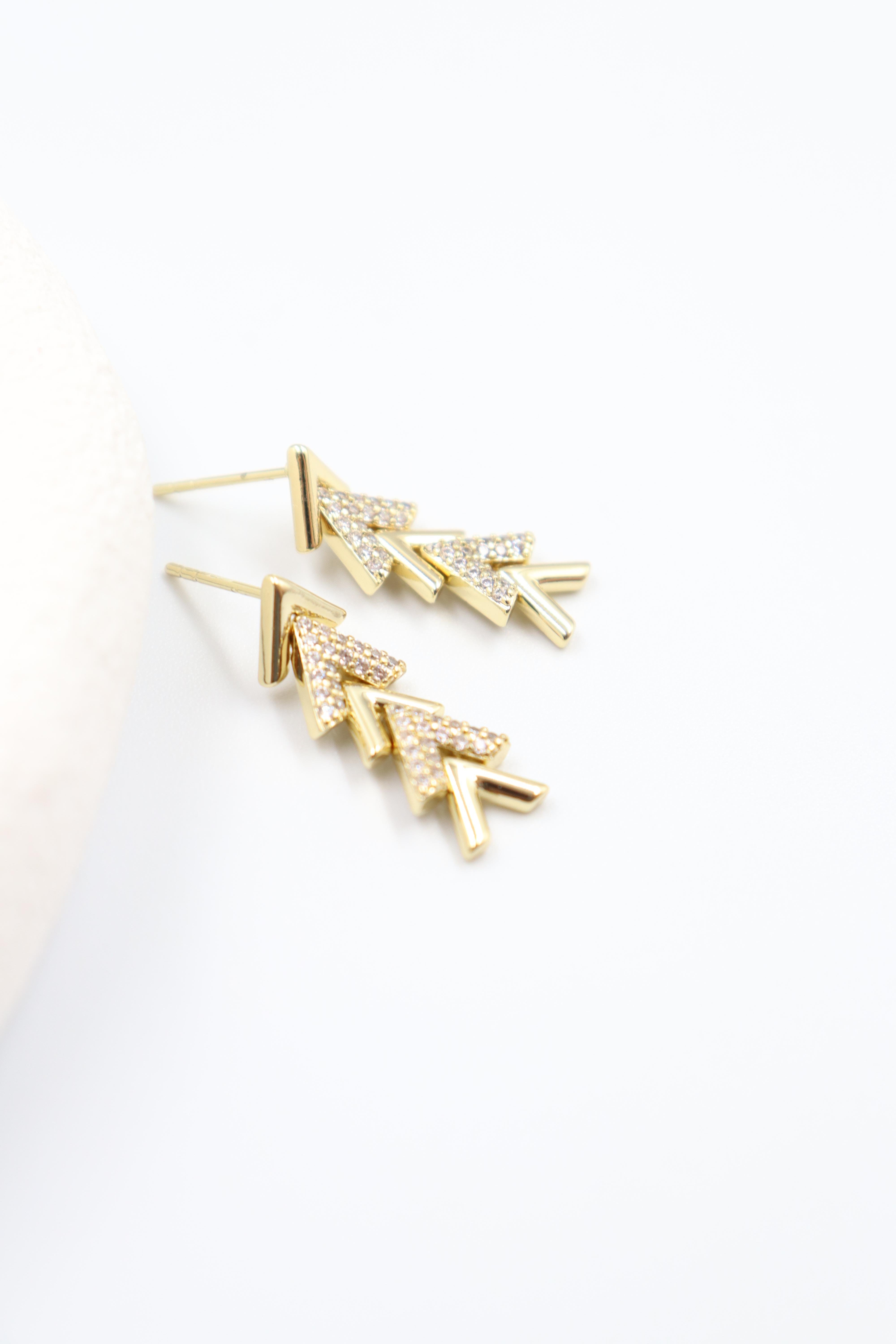 Beatrice Gold Küpe (14k)