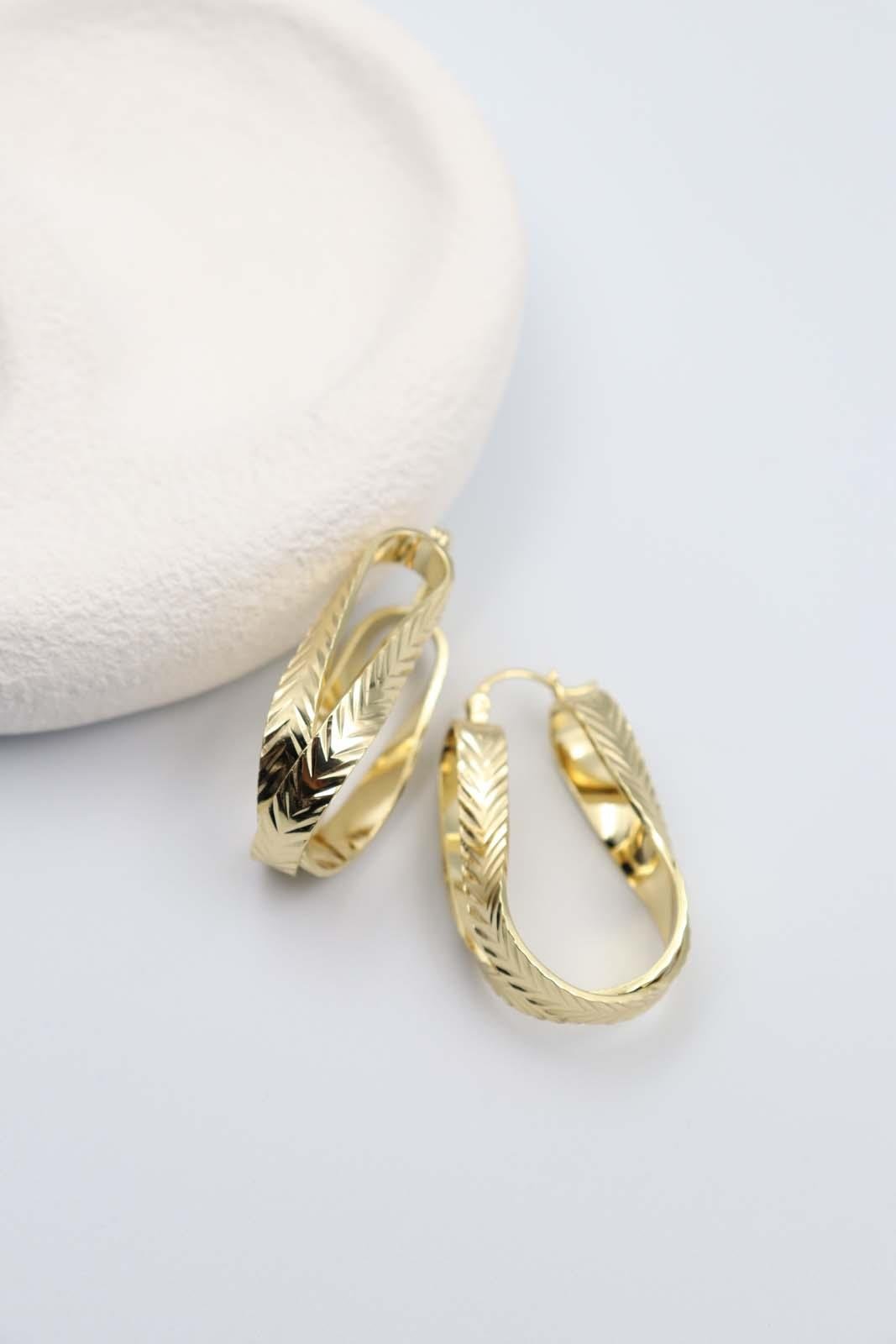 Byron Gold Küpe(18K)
