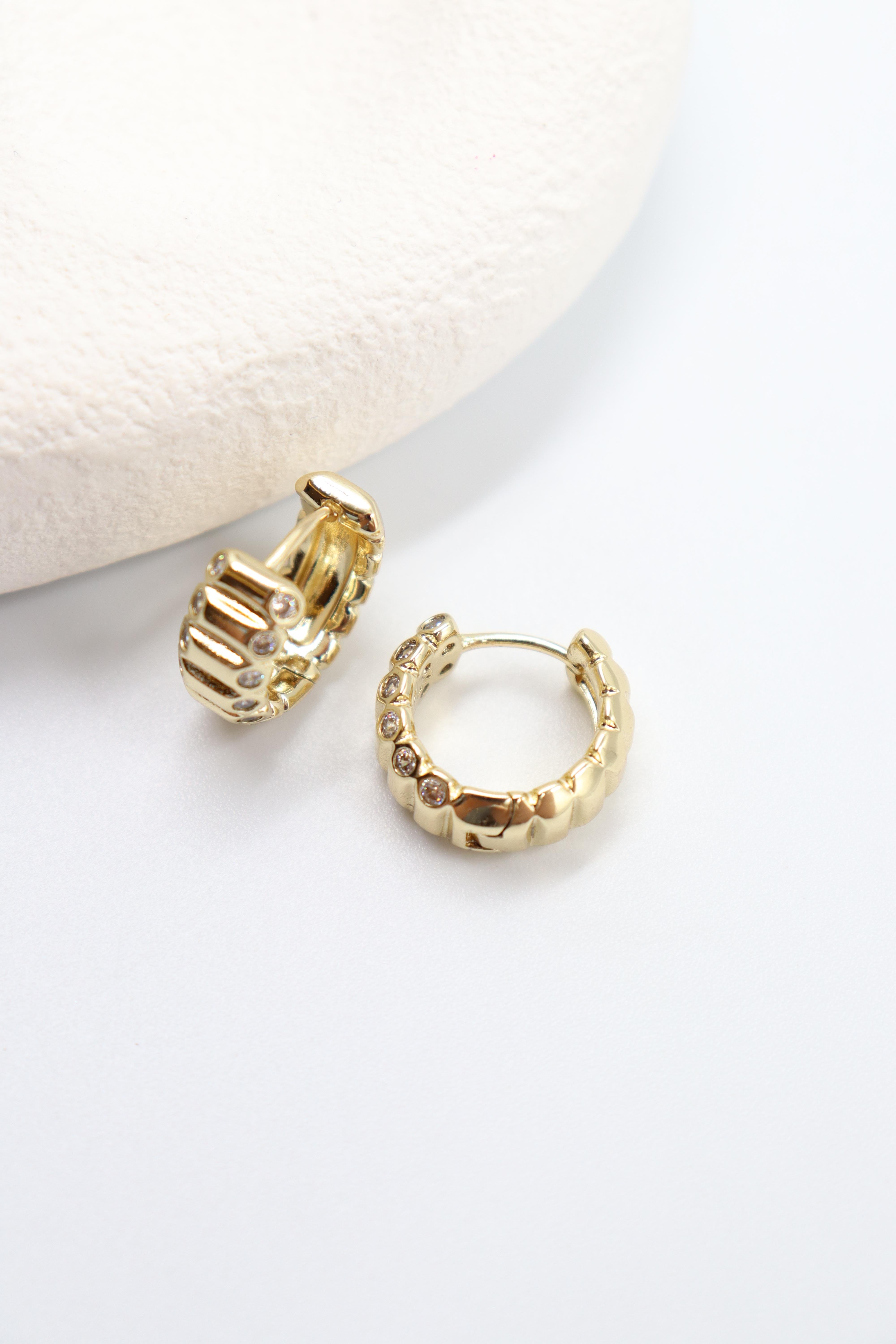 Carlotta Gold Küpe (14k)