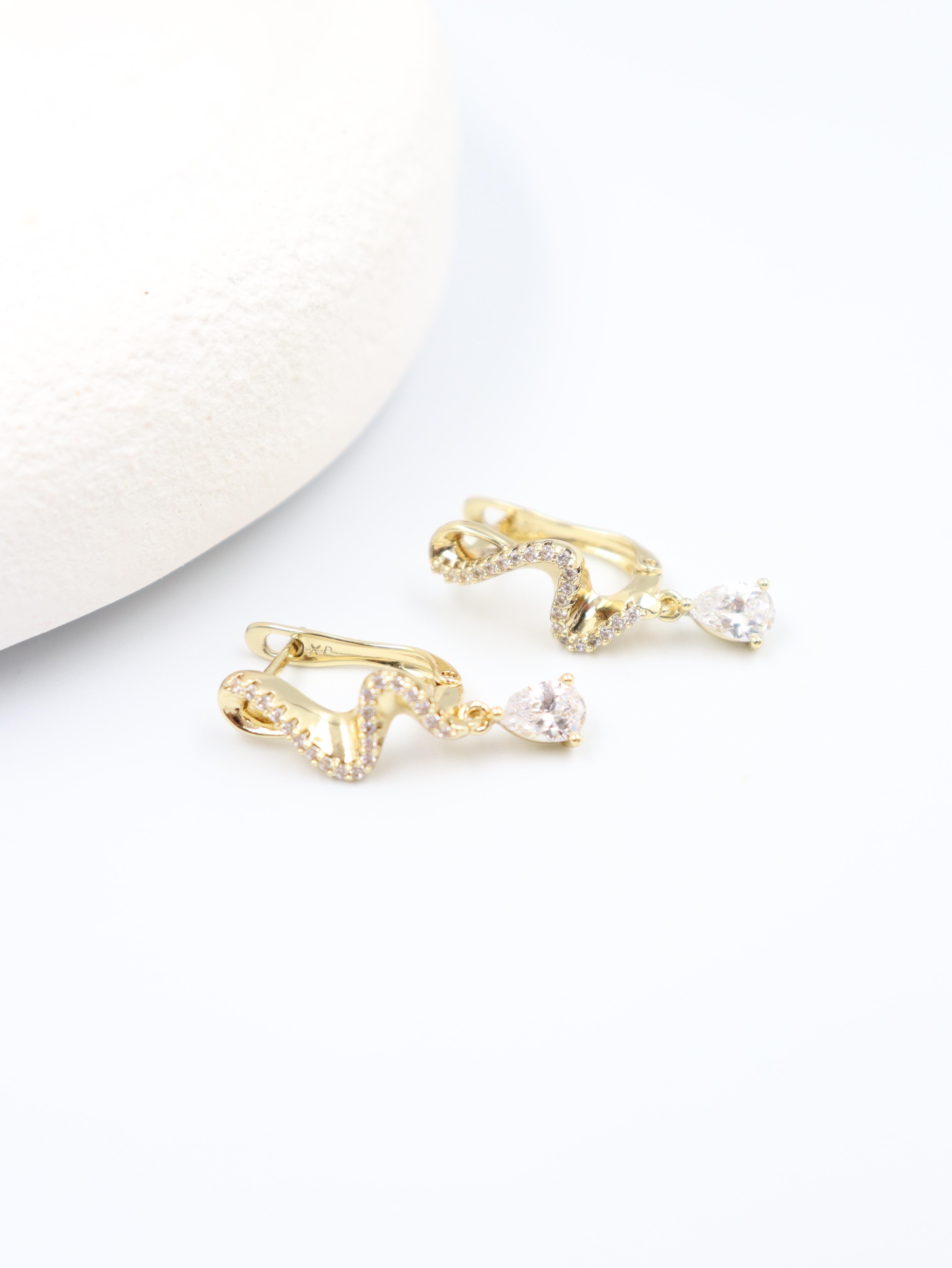 Cinzia VIP Gold Küpe (14K)