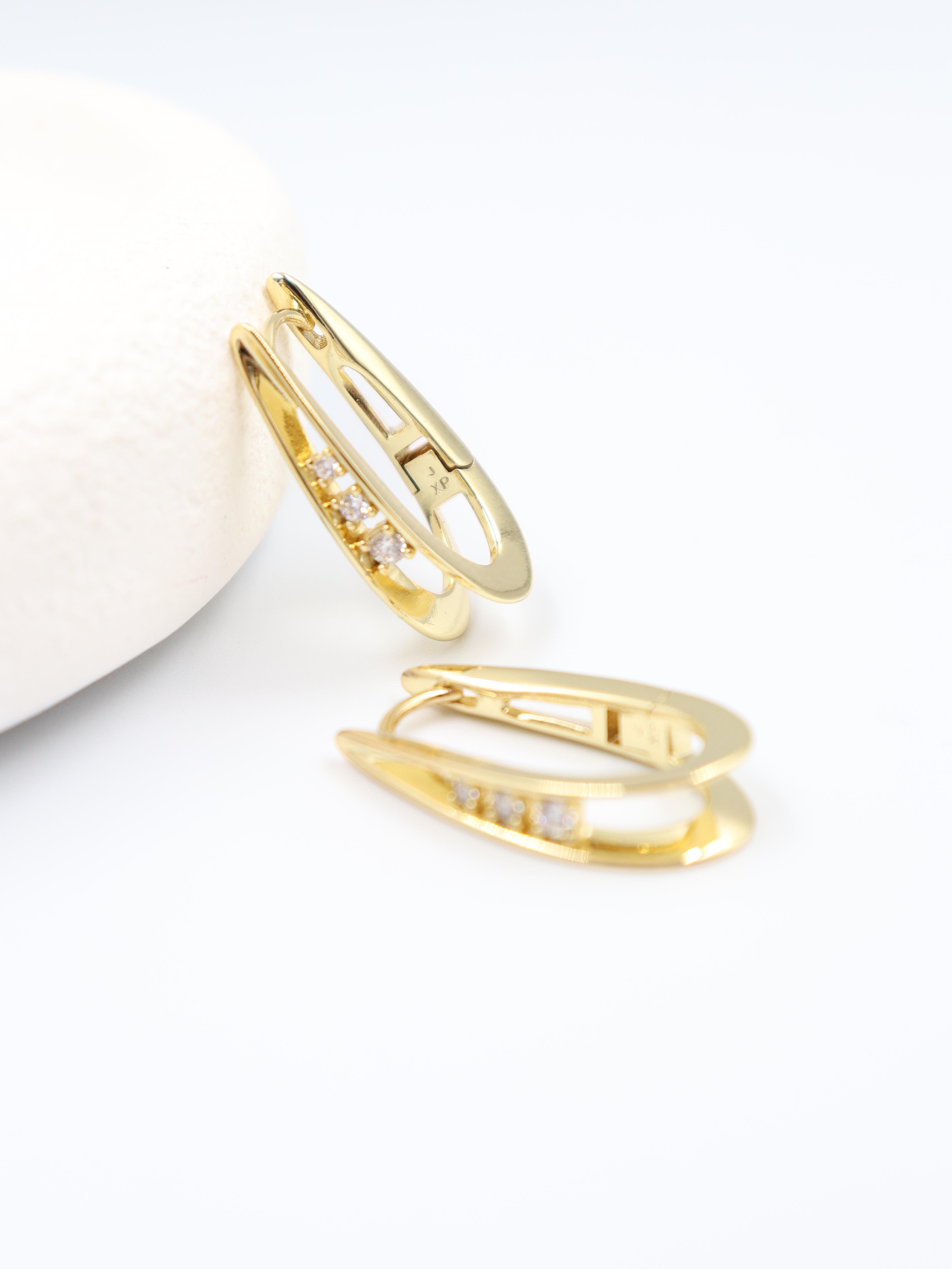 Clelia VIP Gold Küpe (14K)