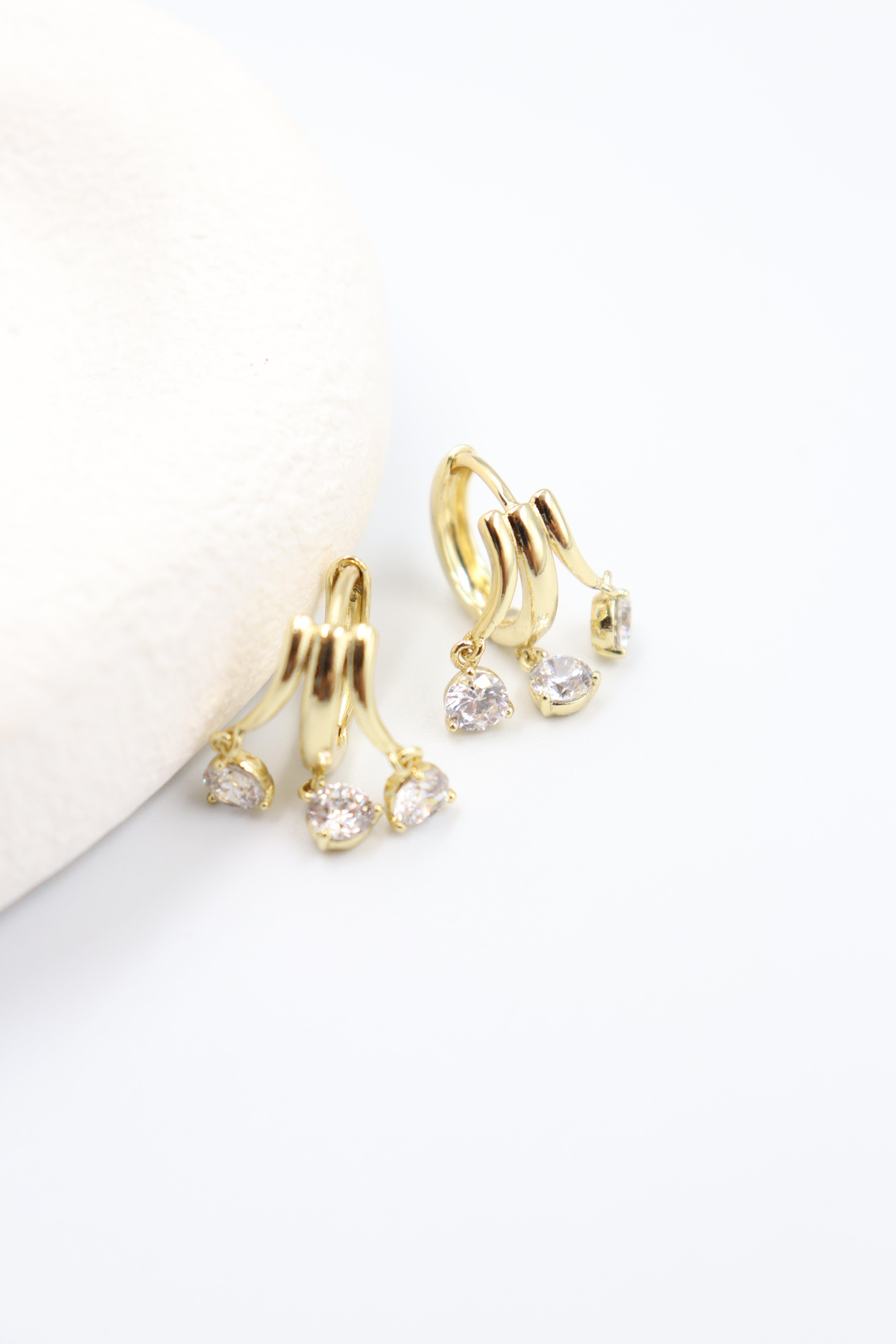 Cristina Gold Küpe (14k)