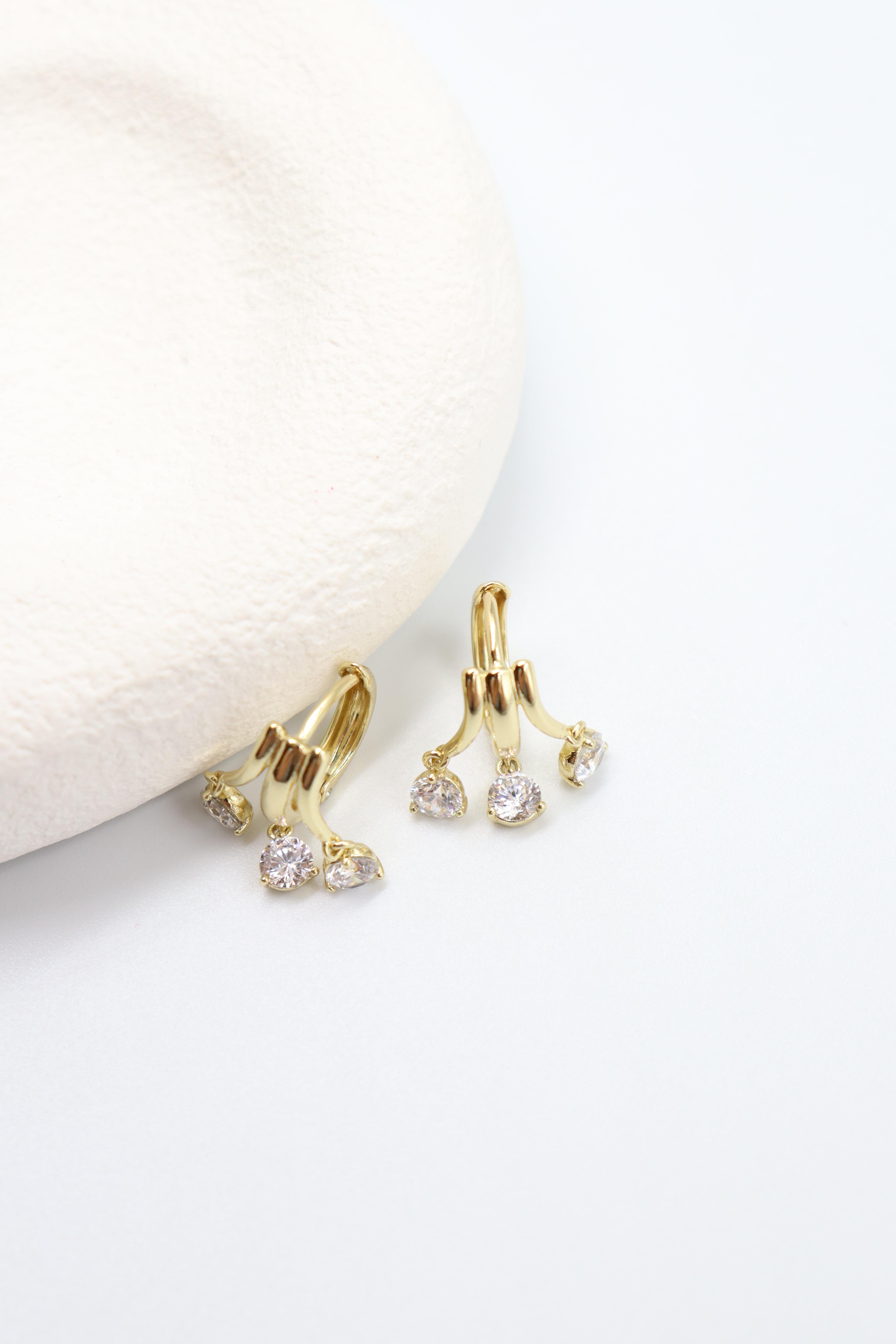 Cristina Gold Küpe (14k)