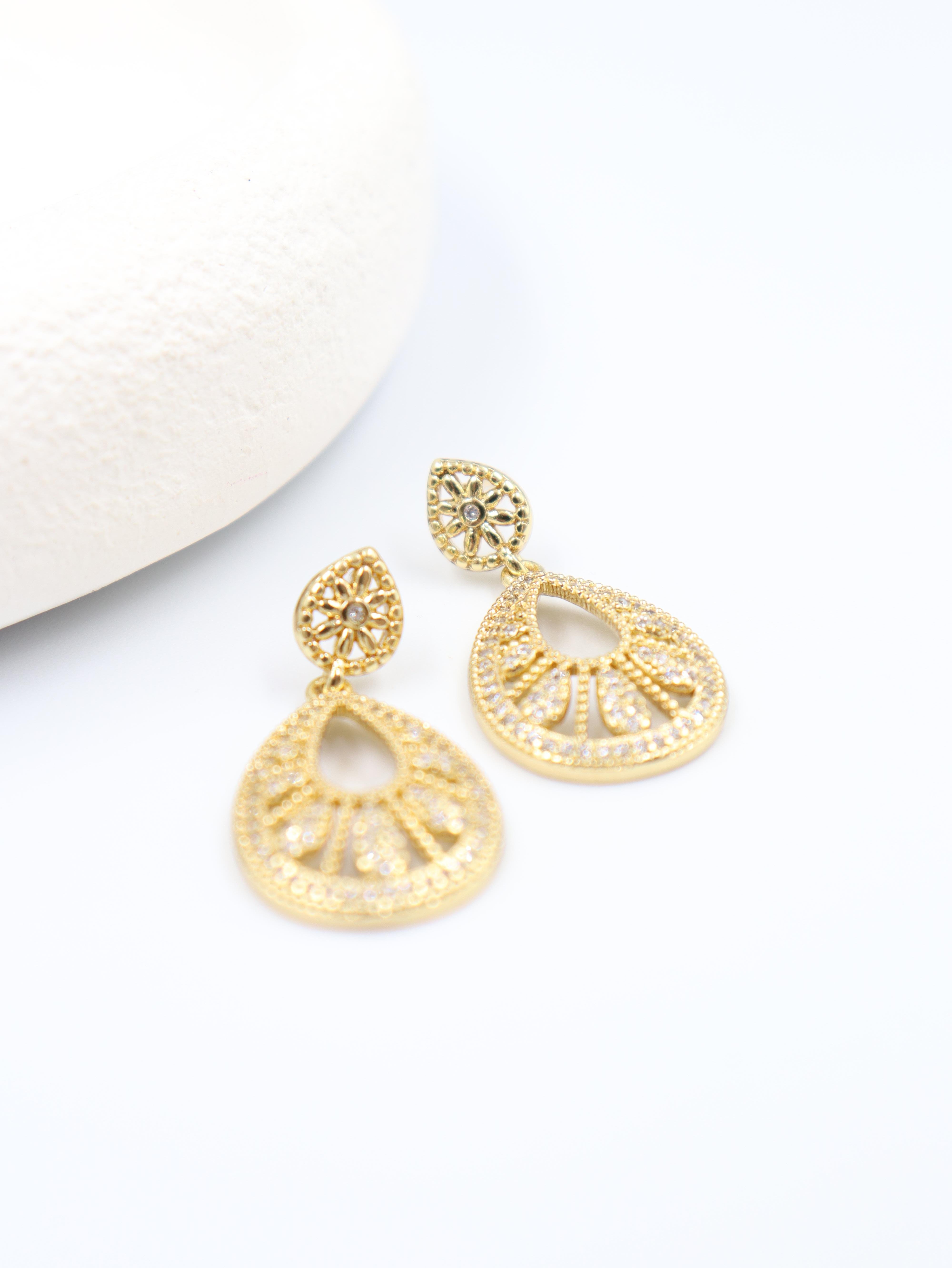 Flavia VIP Gold Küpe (14K)