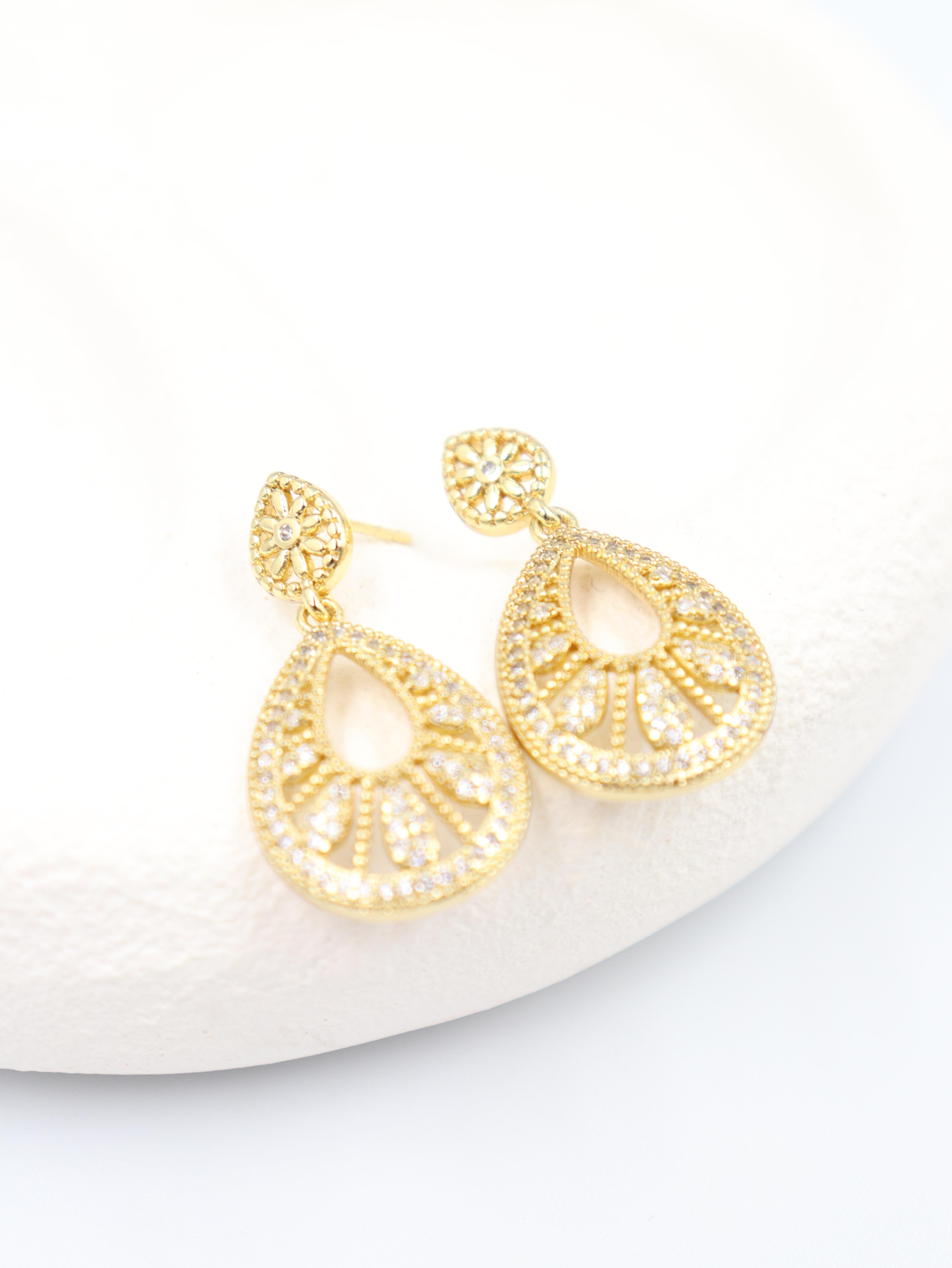 Flavia VIP Gold Küpe (14K)