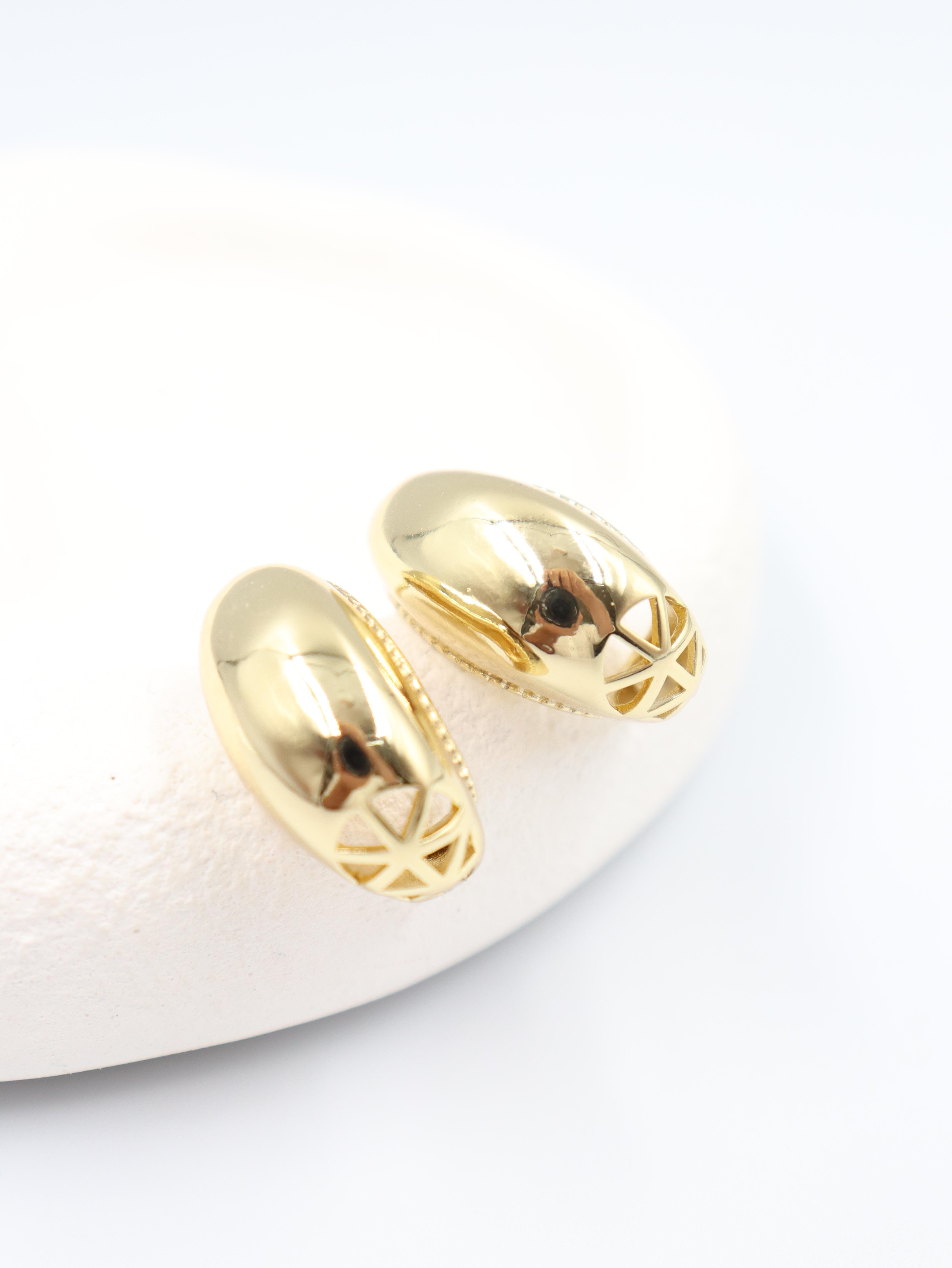 Fortunata VIP Gold Küpe (14K)