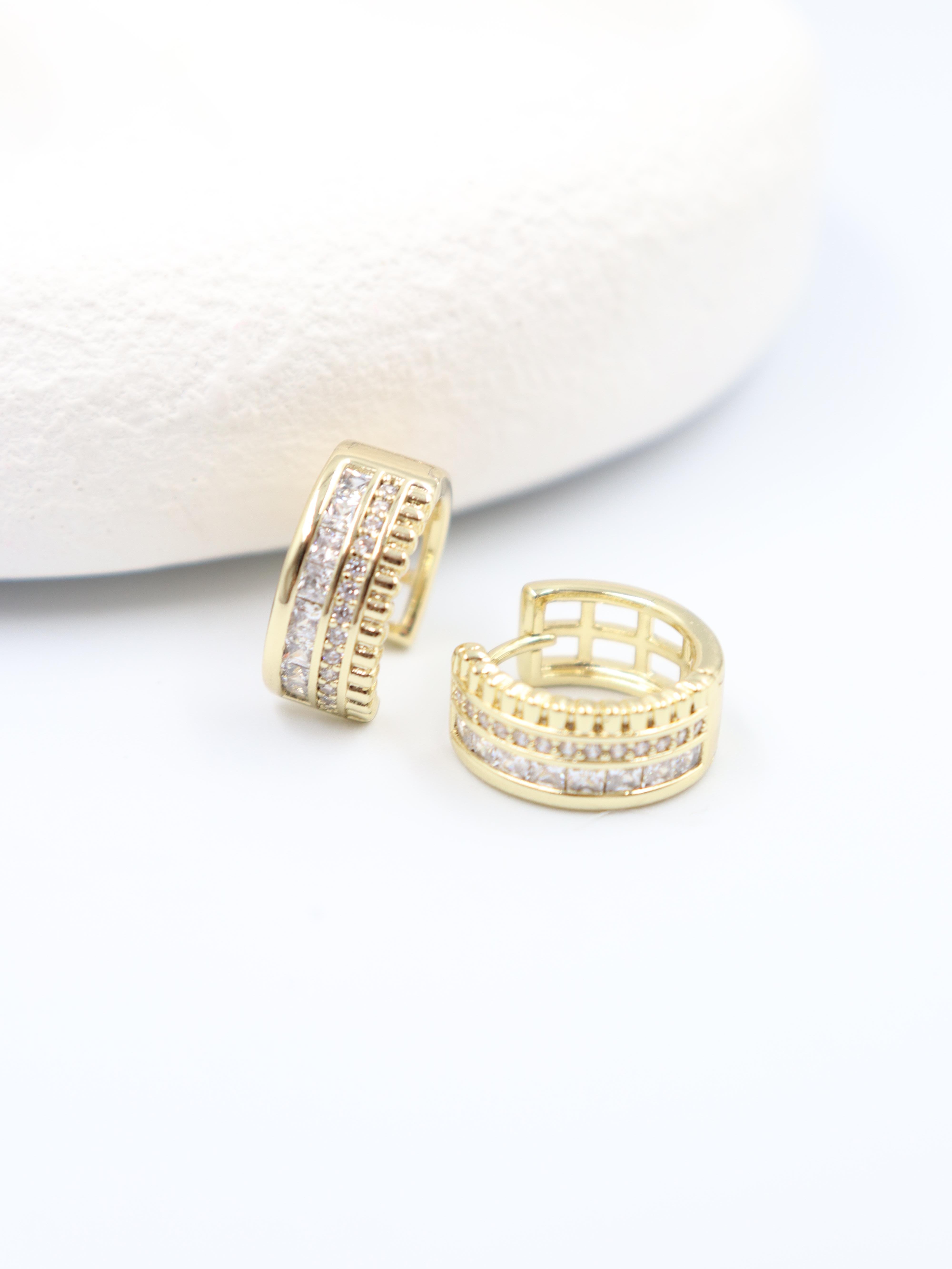 Gelsomina VIP Gold Küpe (14K)