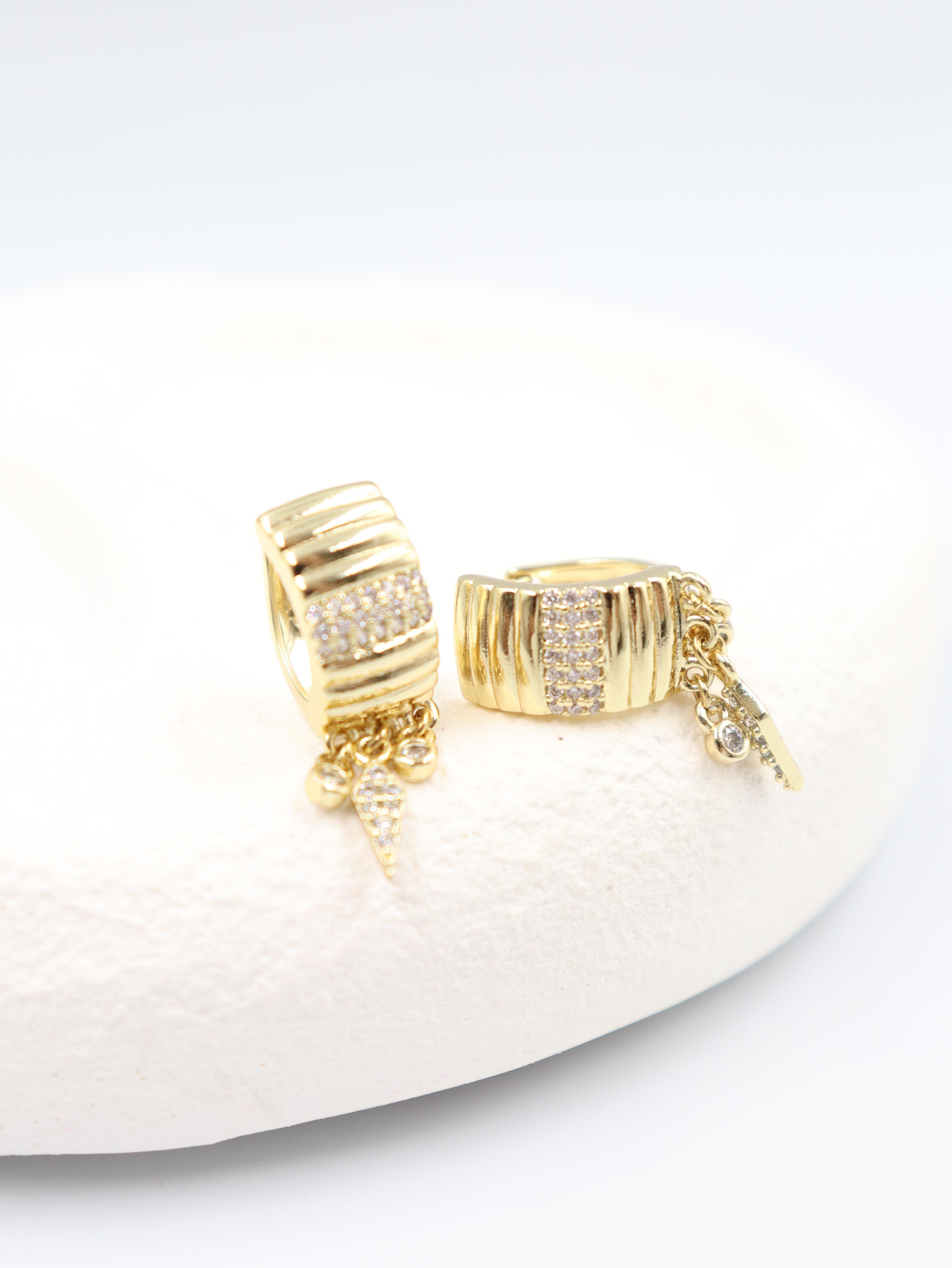 Ginevra VIP Gold Küpe (14K)