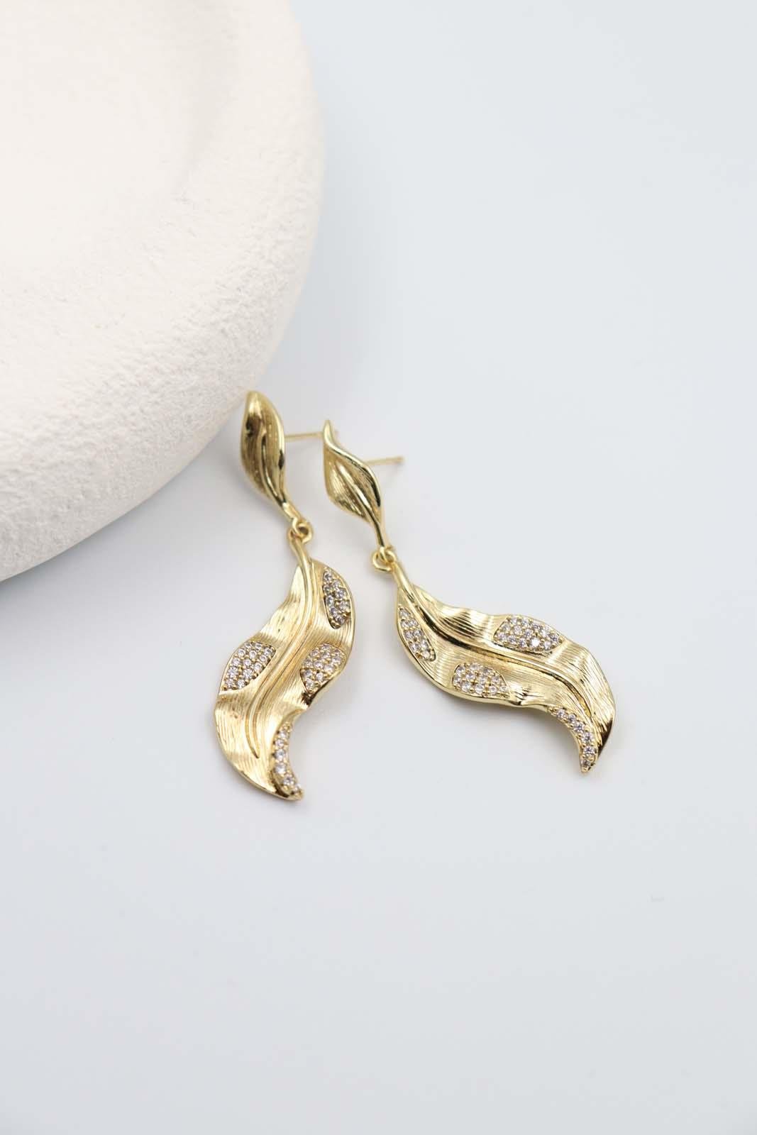 Gordes Gold Küpe(18K)