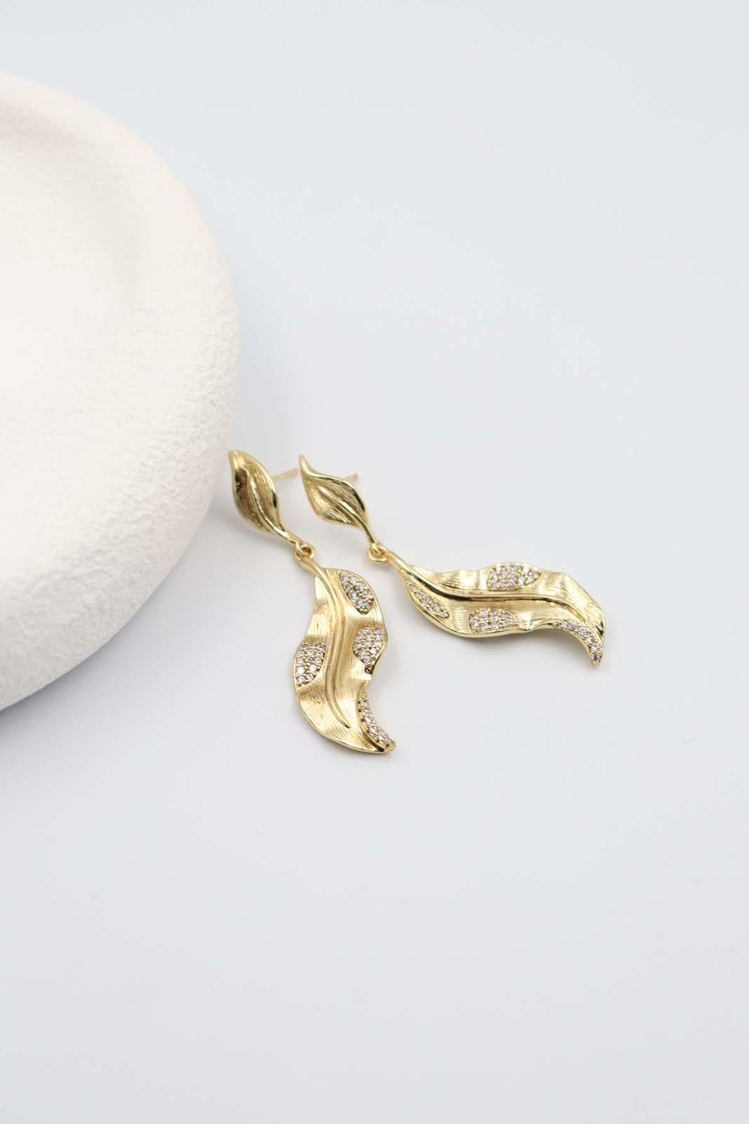 Gordes Gold Küpe(18K)