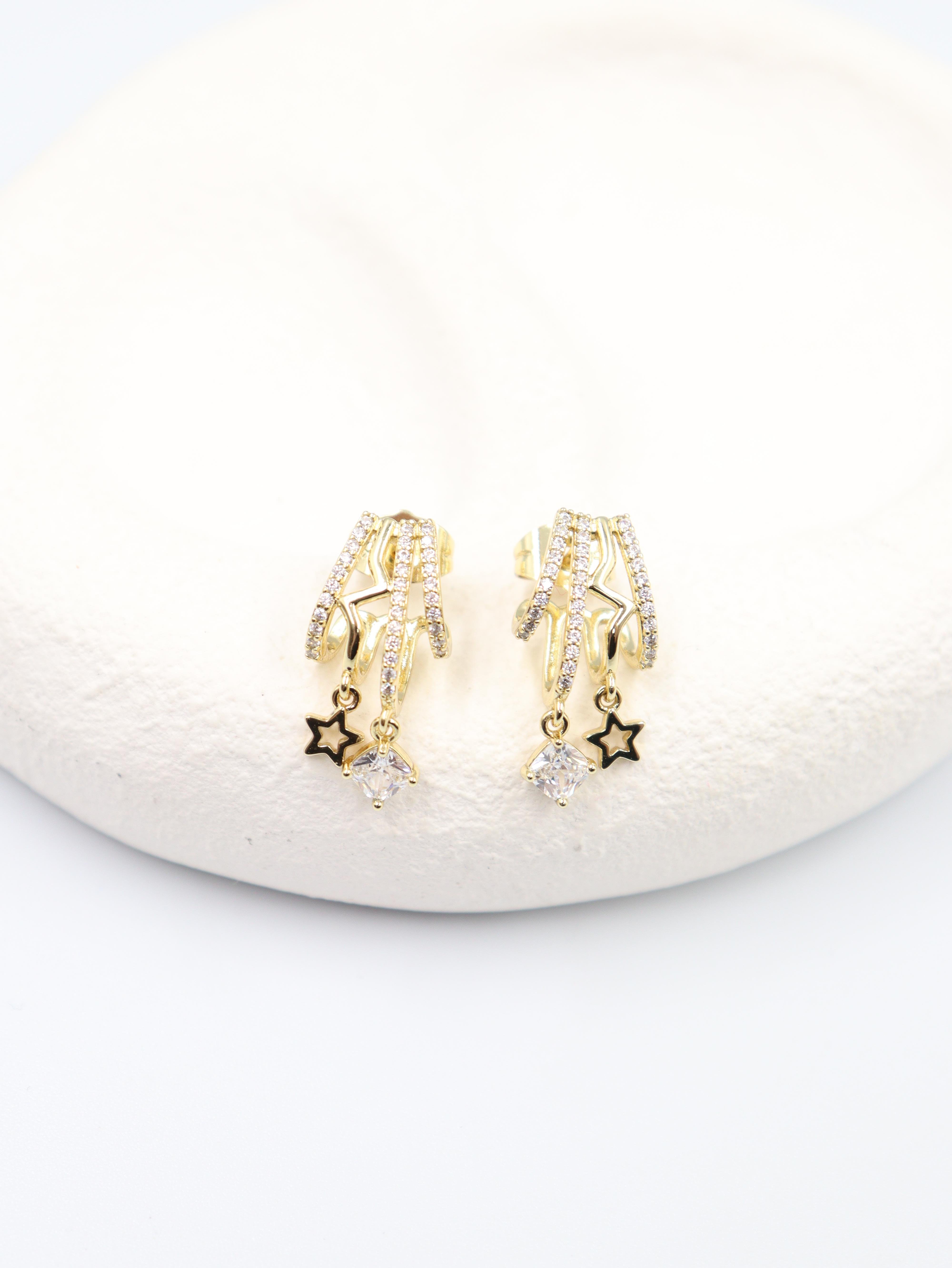 Isavelle VIP Gold Küpe (14k)
