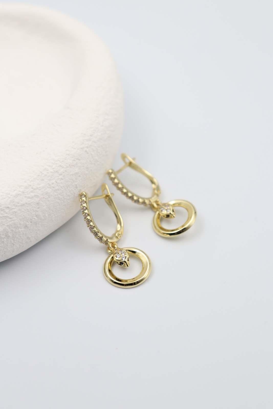 Kastilya  Gold Küpe(14K)