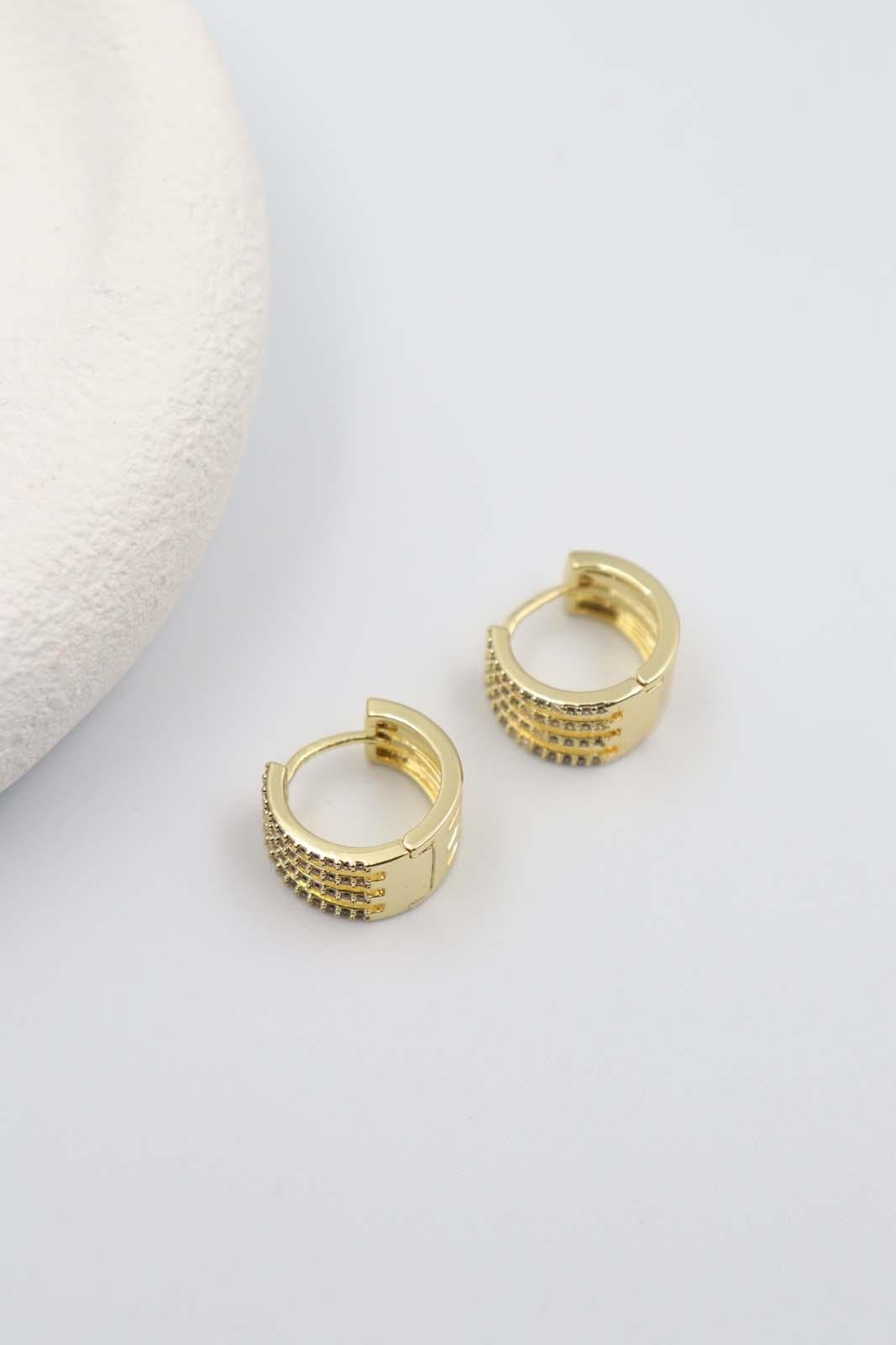 Kastilya Gold Küpe(14K)