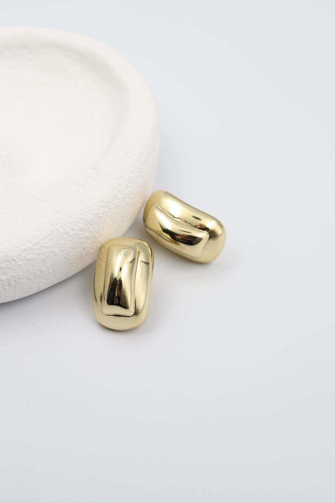 Katedrali Gold Küpe(18K)