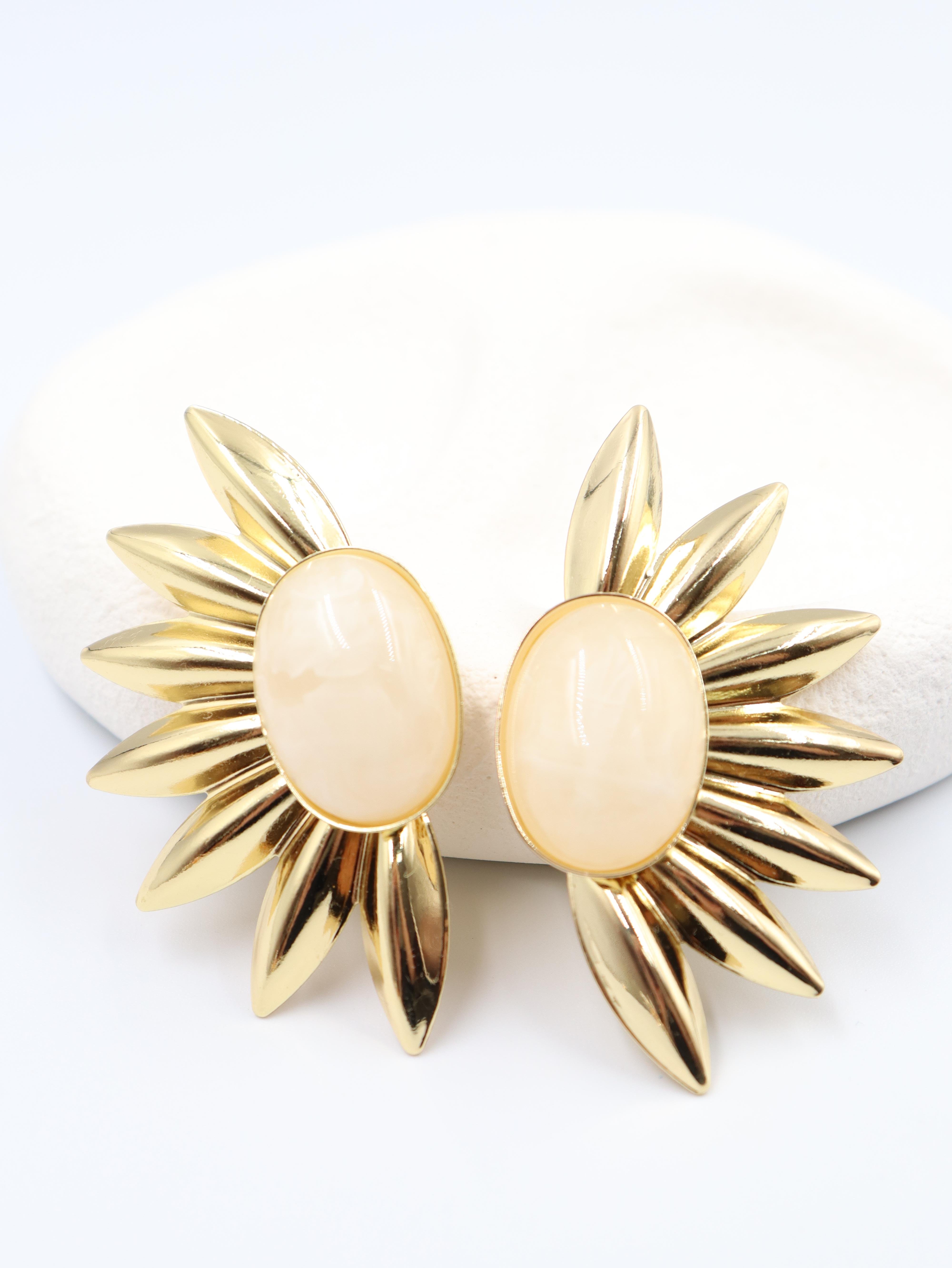 Mirzia Gold Küpe