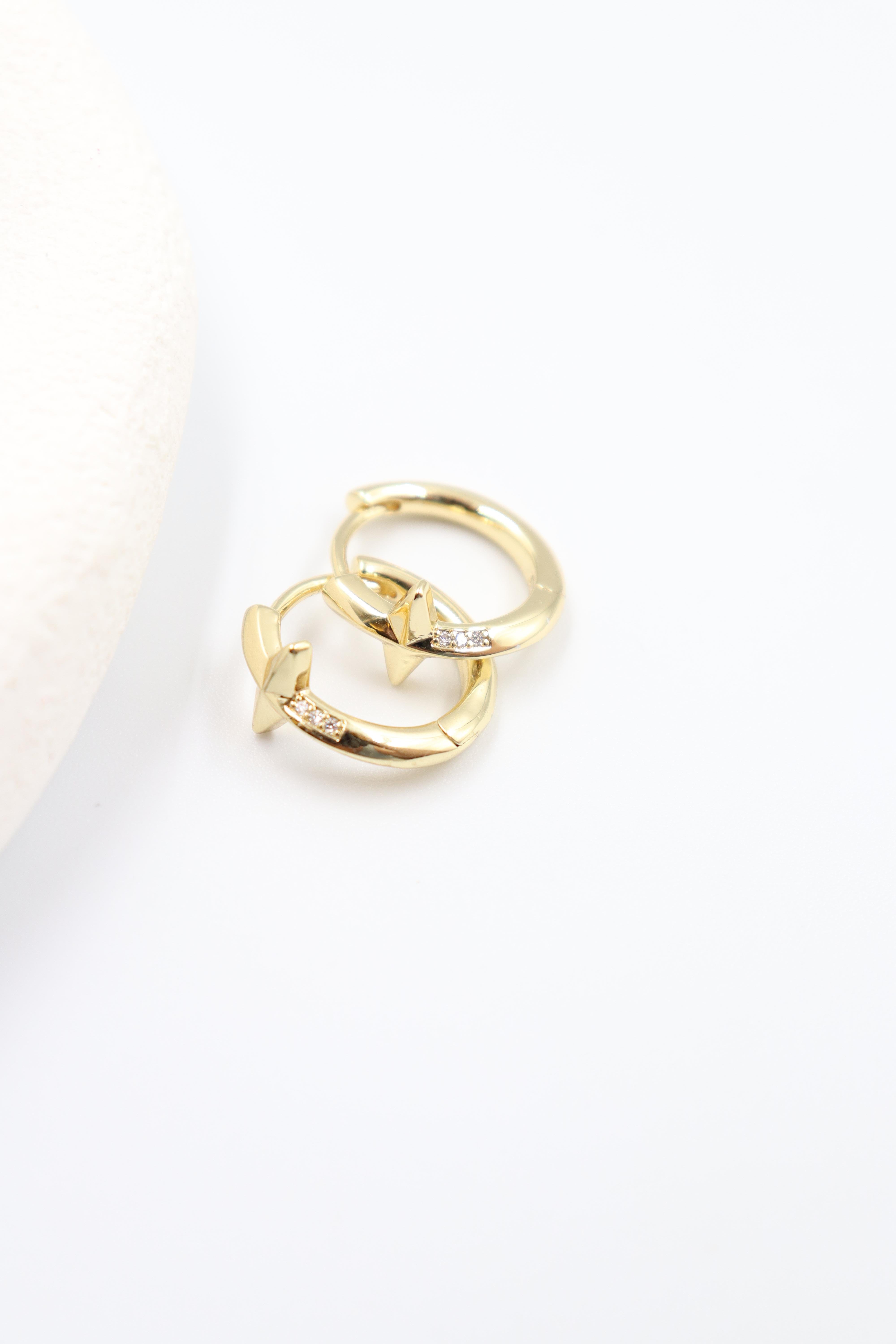 Nina Gold Küpe (14k)