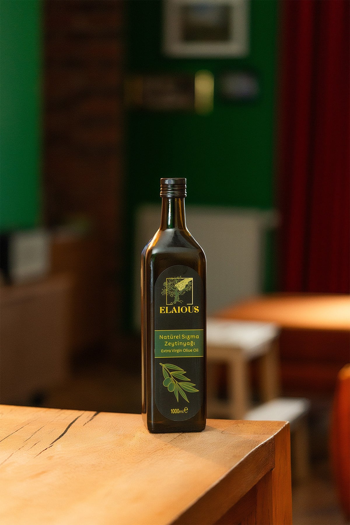 Elaious Soğuk Sıkım Zeytinyağı 1000ml