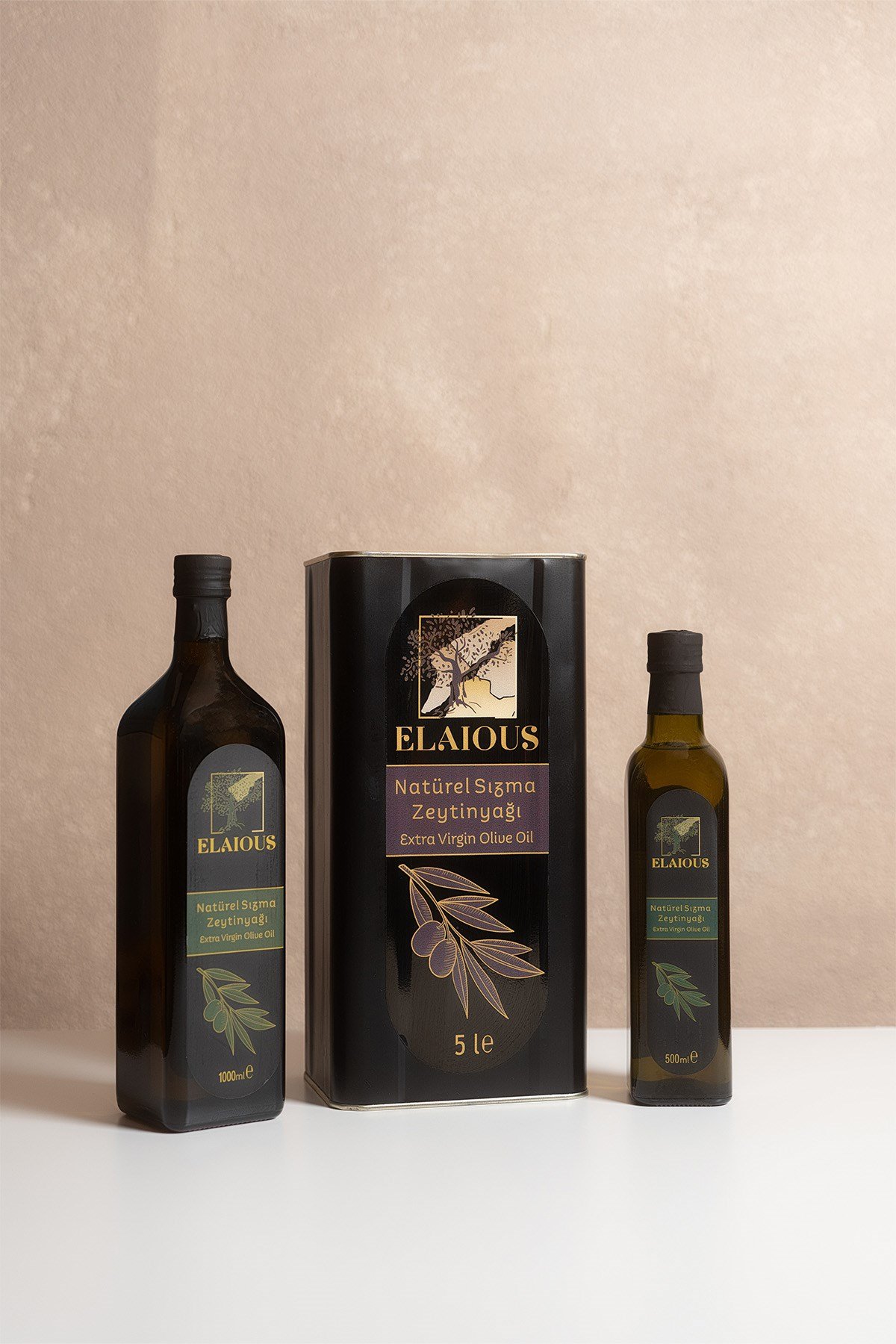 Elaious Soğuk Sıkım Zeytinyağı 500ml