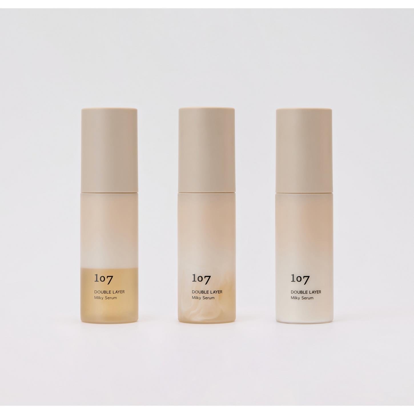 107 Double Layer Milky Serum - Ginseng Exosome İçerikli Elastikiyet Artırıcı ve Derin Nem Veren Süt Dokulu Serum 50ml