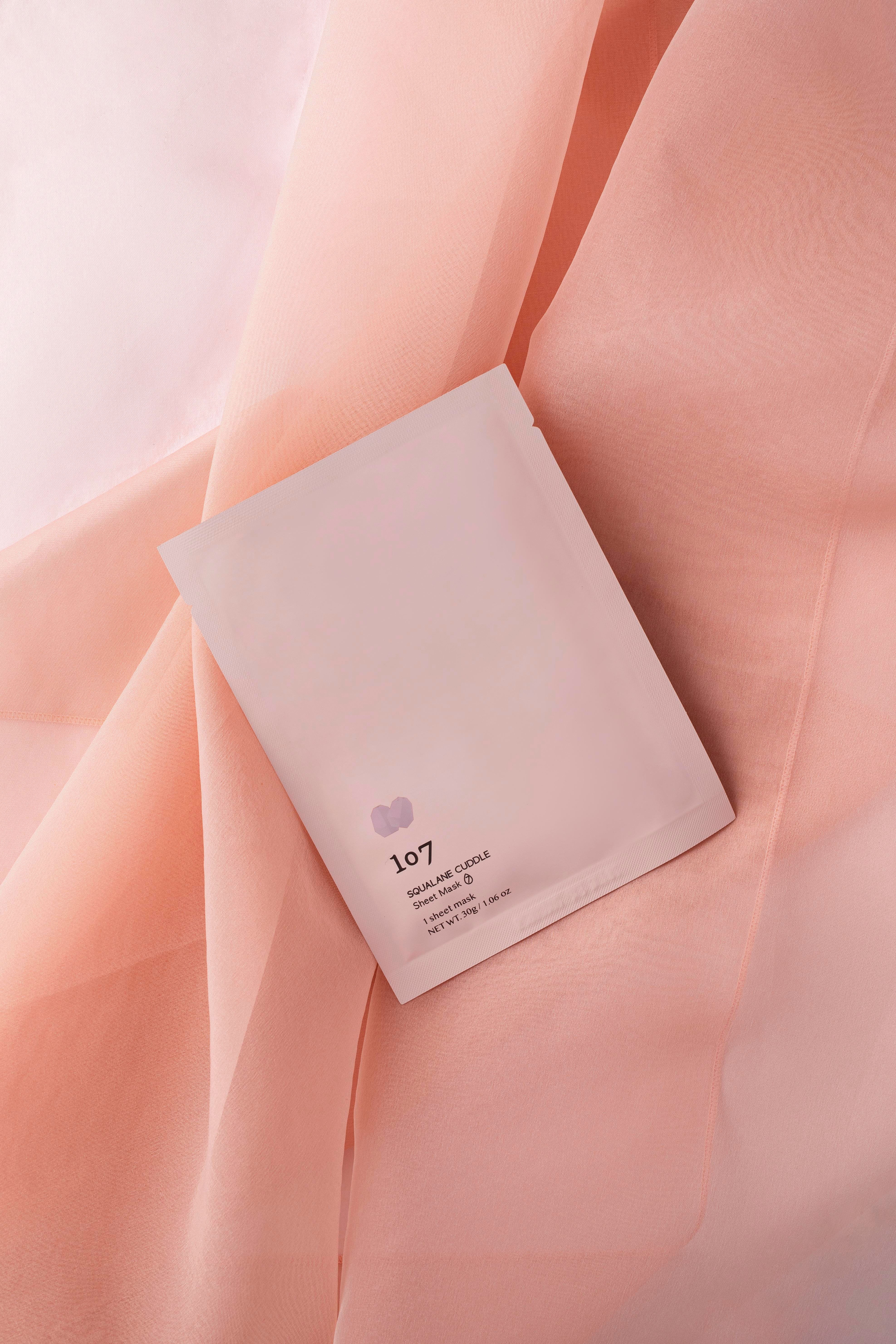 107 Squalane Cuddle Sheet Mask 30gr - Nemlendirici Maske