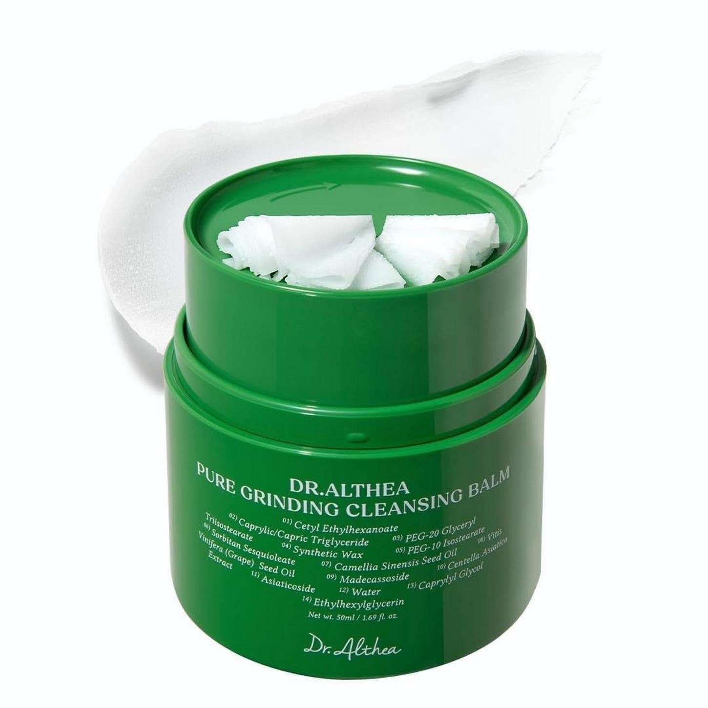Dr. Althea Pure Grinding Cleansing Balm - Nazik Arındırıcı, Makyaj ve Kir Temizleyici Balm 50ml